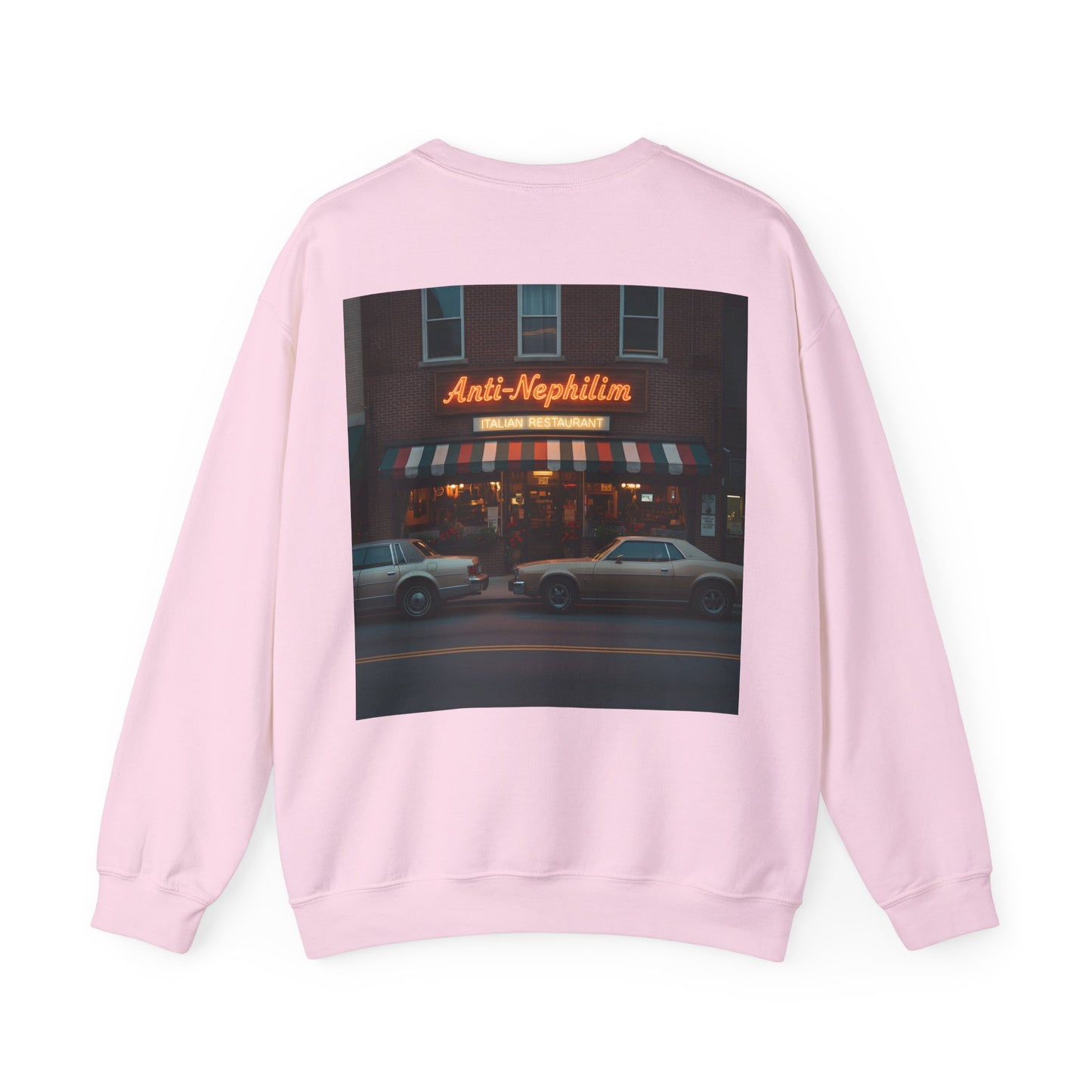 Retro NYC Italian Anti Nephilim Sweatshirt - Kirk Ave. Apparel
