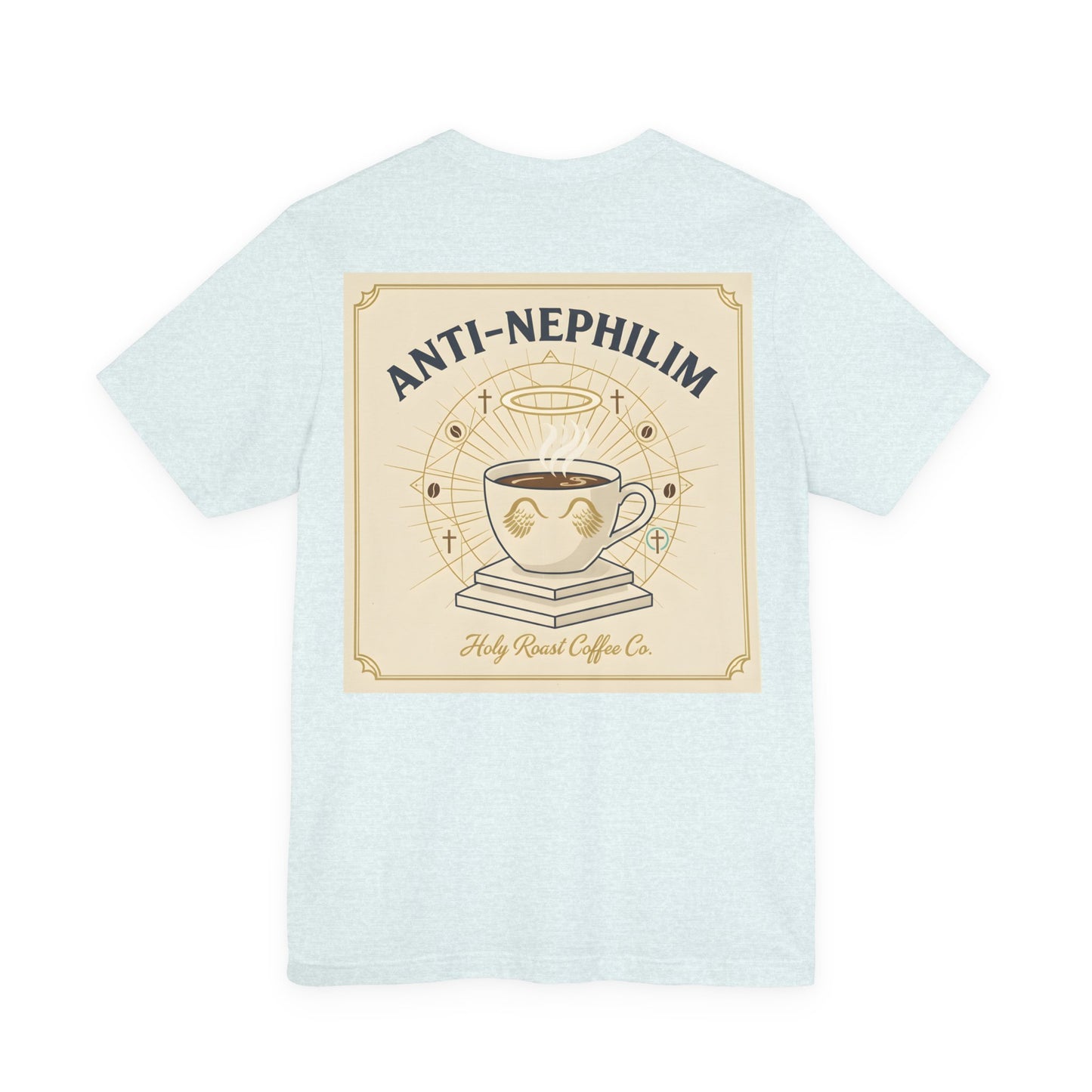 Retro Anti Nephilim Coffee T Shirt — Kirk Ave. Apparel