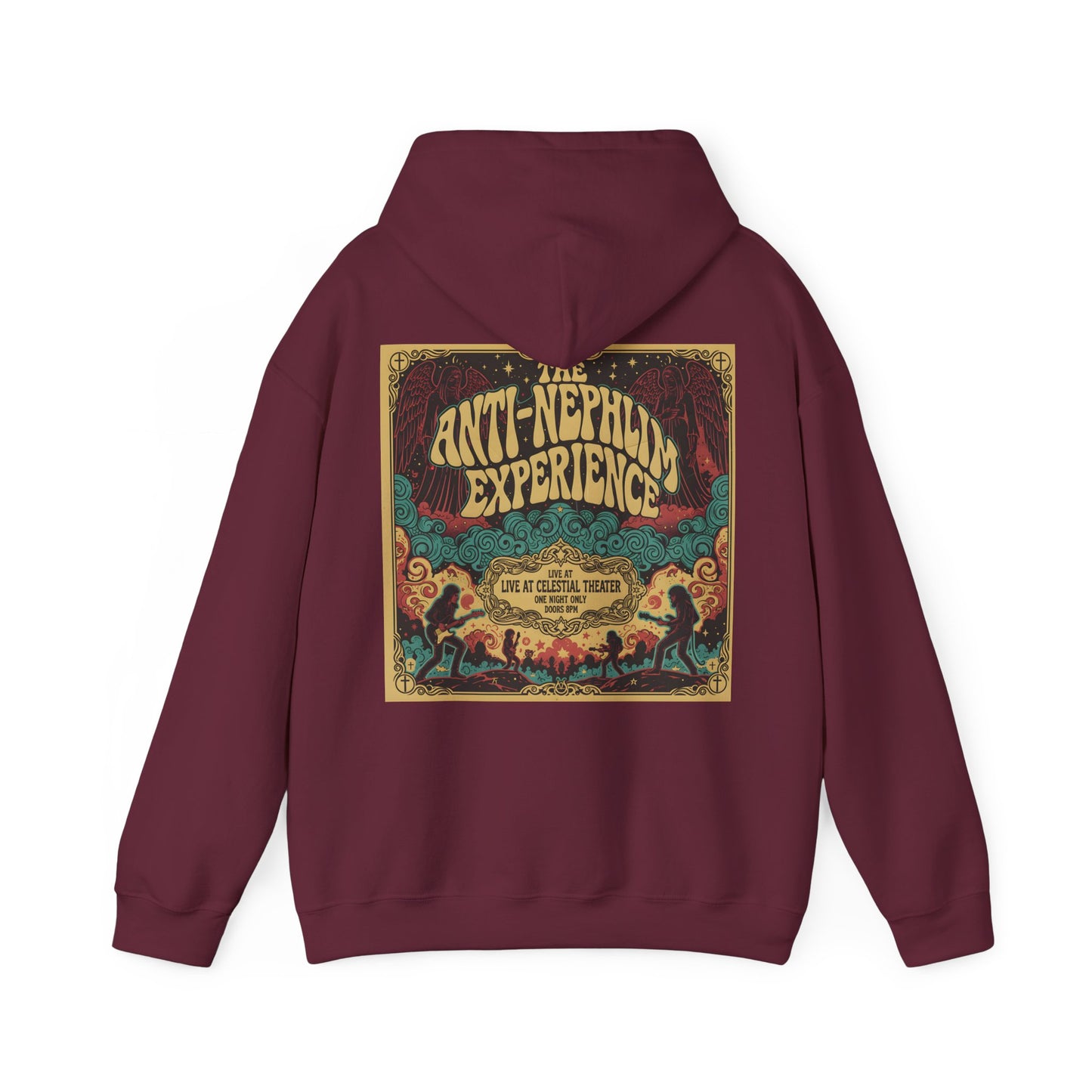 70s Concert Hoodie Anti Nephilim Experience - Kirk Ave. Apparel