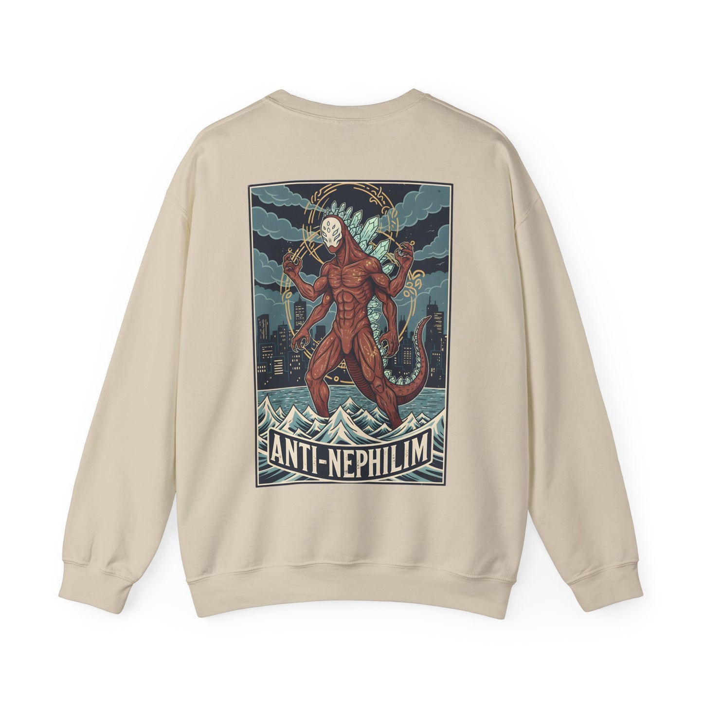 Anti-Nephilim Kaiju Sweatshirt — Kirk Ave. Apparel