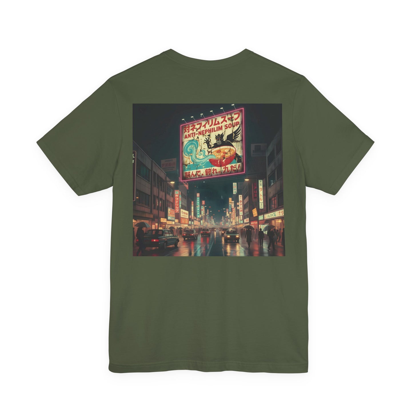 Retro Tokyo Anti Nephilim Soup T Shirt - Kirk Ave. Apparel