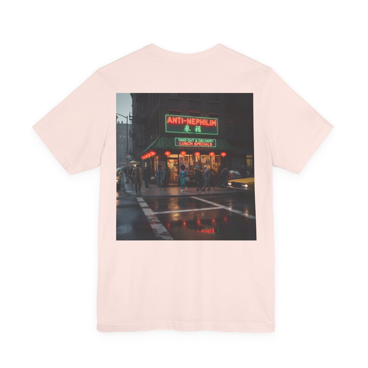 NYC Retro Chinese Anti Nephilim T Shirt - Kirk Ave. Apparel