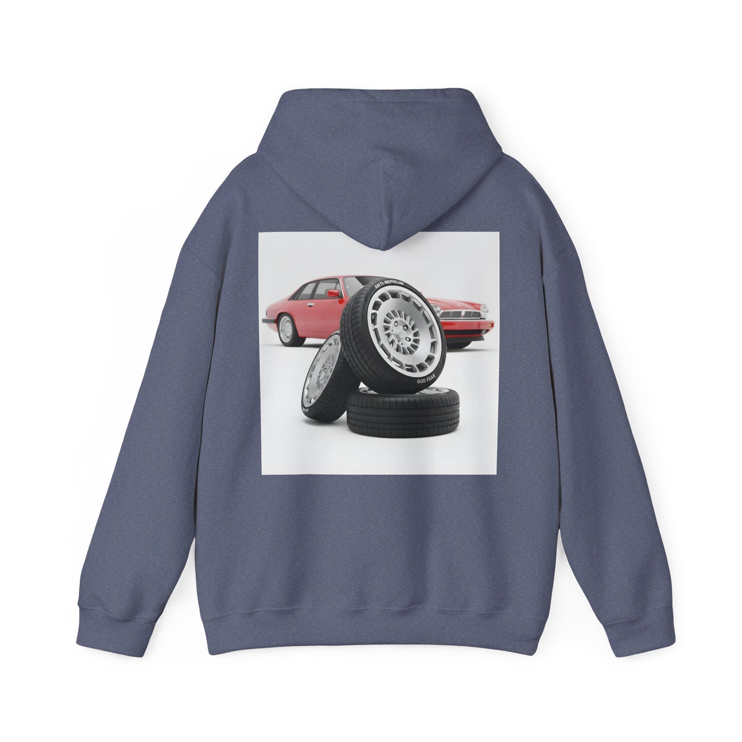 Classic Sports Car Anti-Nephilim Hoodie - Kirk Ave. Apparel
