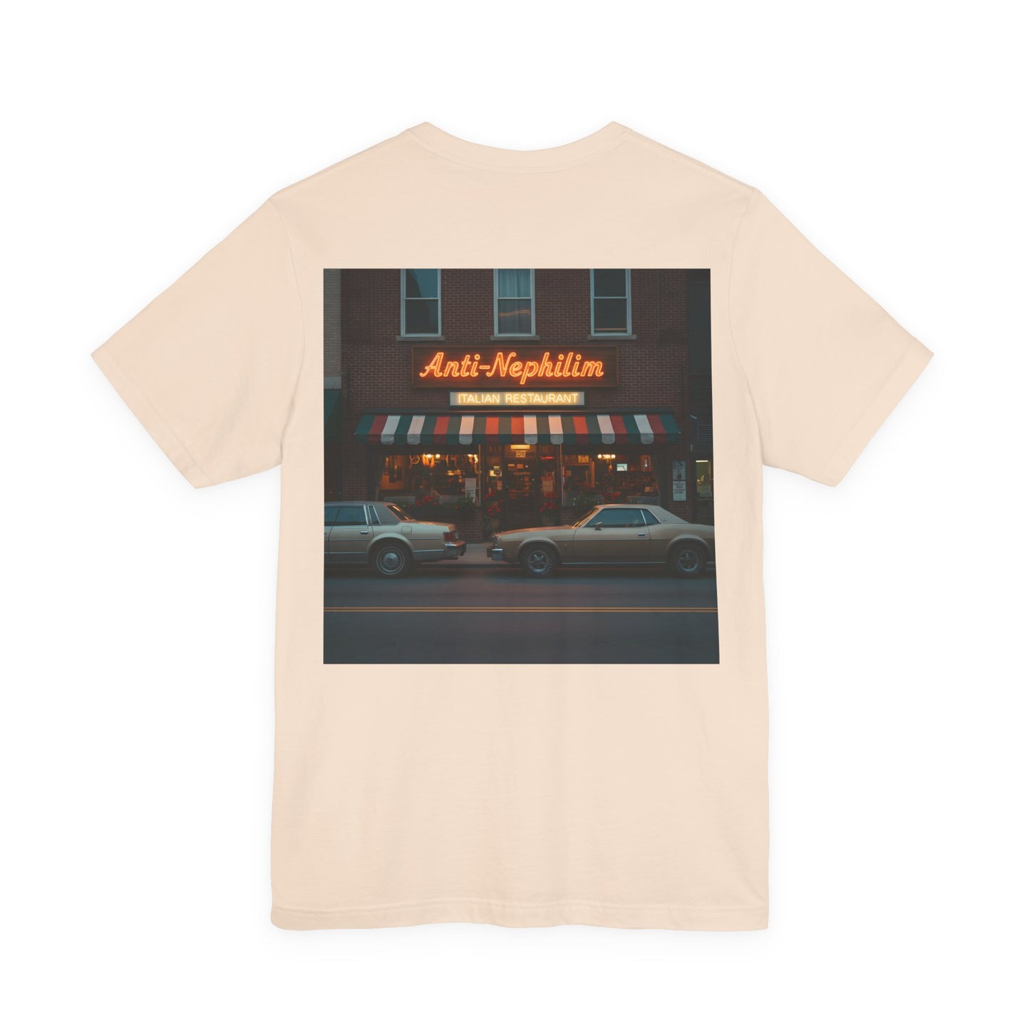 Retro NYC Italian Anti Nephilim T Shirt - Kirk Ave. Apparel
