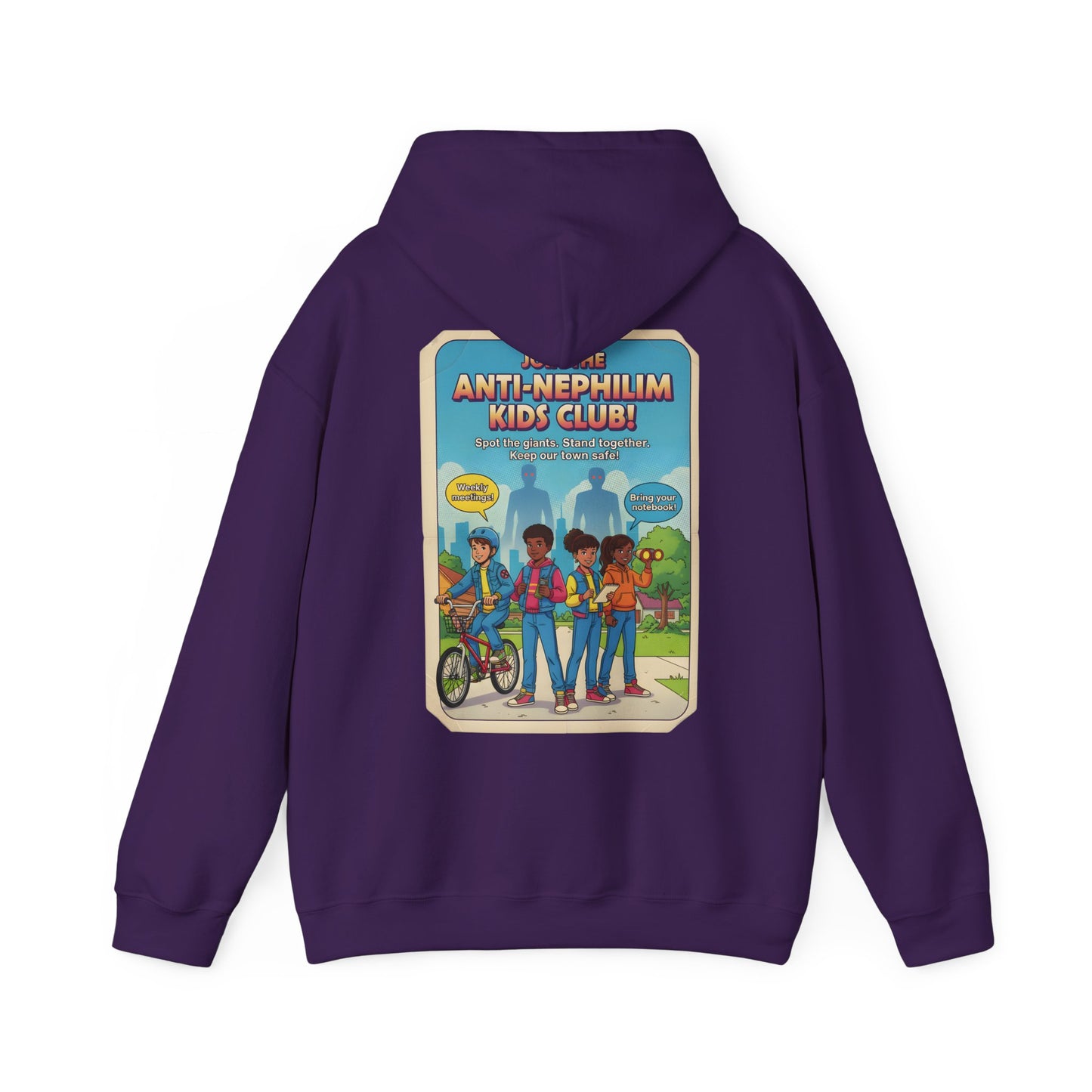 Anti Nephilim Kids Club Hoodie — Kirk Ave. Apparel