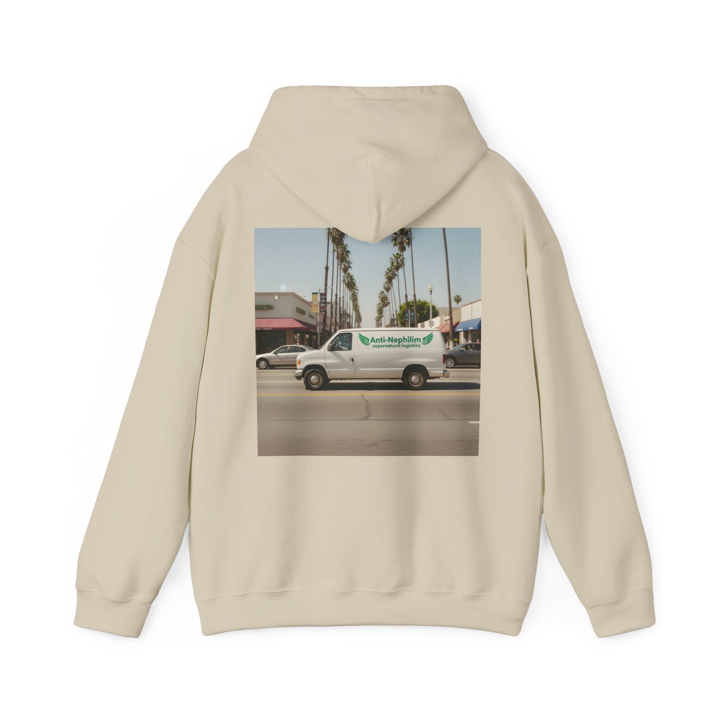 Retro 90s LA Anti Nephilim Couriers Hoodie - Kirk Ave. Apparel
