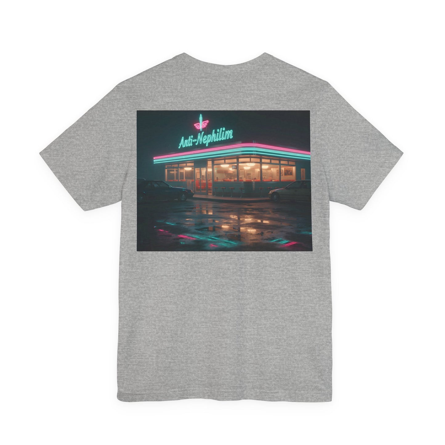 Vintage Neon Diner Anti Nephilim T Shirt – Kirk Ave. Apparel