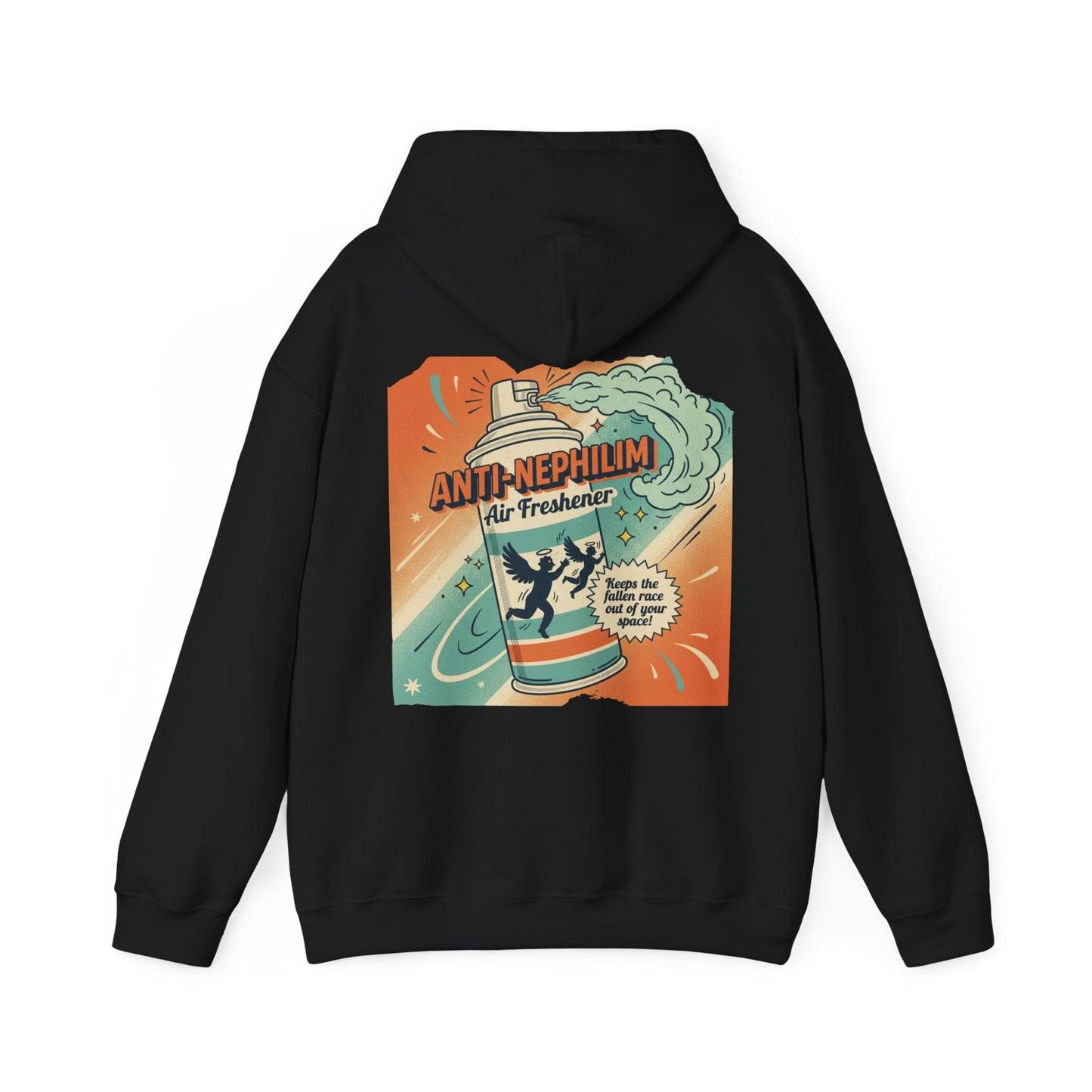 Retro Anti-Nephilim Air Freshener Hoodie – Kirk Ave. Apparel
