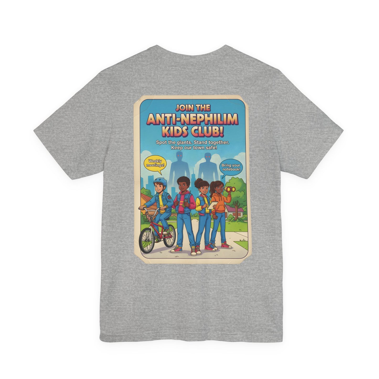 Anti Nephilim Kids Club T Shirt — Kirk Ave. Apparel