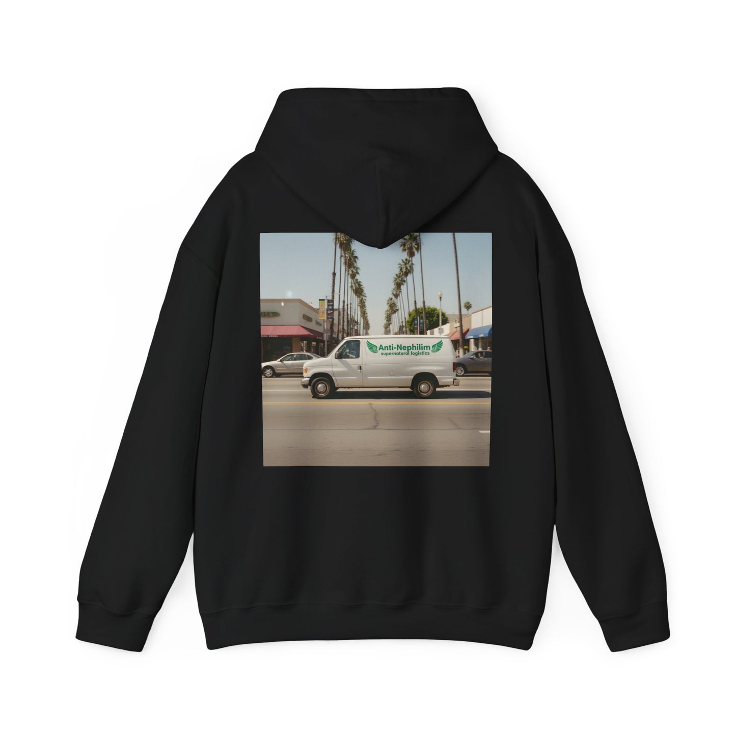 Retro 90s LA Anti Nephilim Couriers Hoodie - Kirk Ave. Apparel