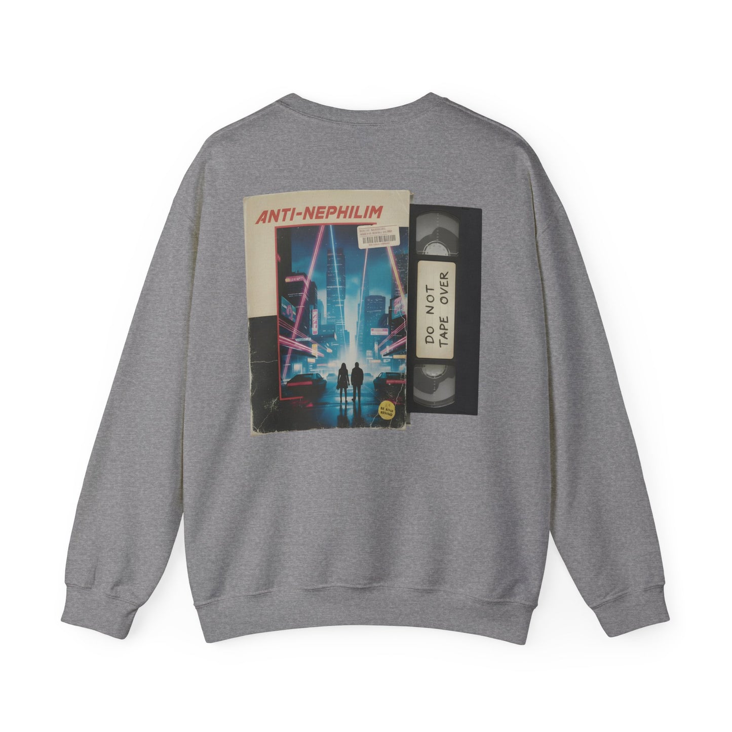 Retro VHS Anti-Nephilim Sweatshirt - Kirk Ave. Apparel