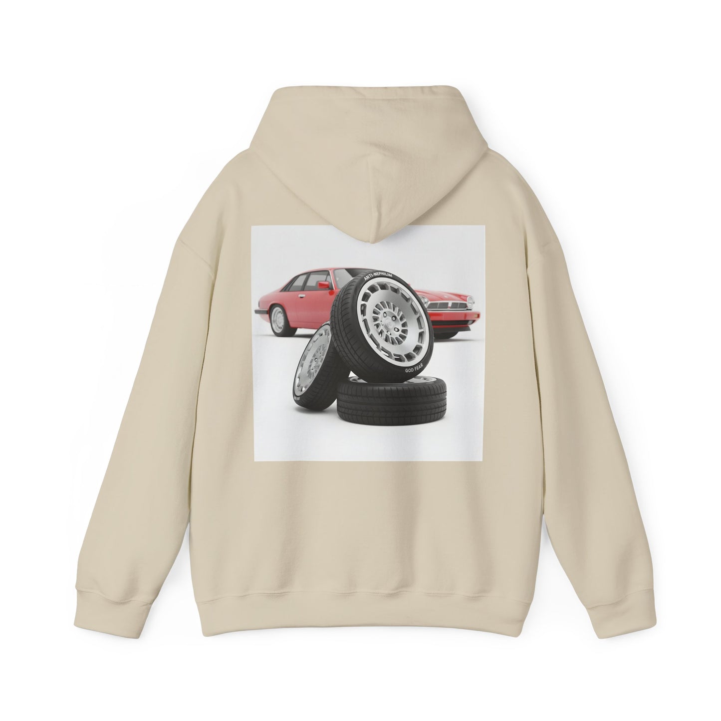 Classic Sports Car Anti-Nephilim Hoodie - Kirk Ave. Apparel