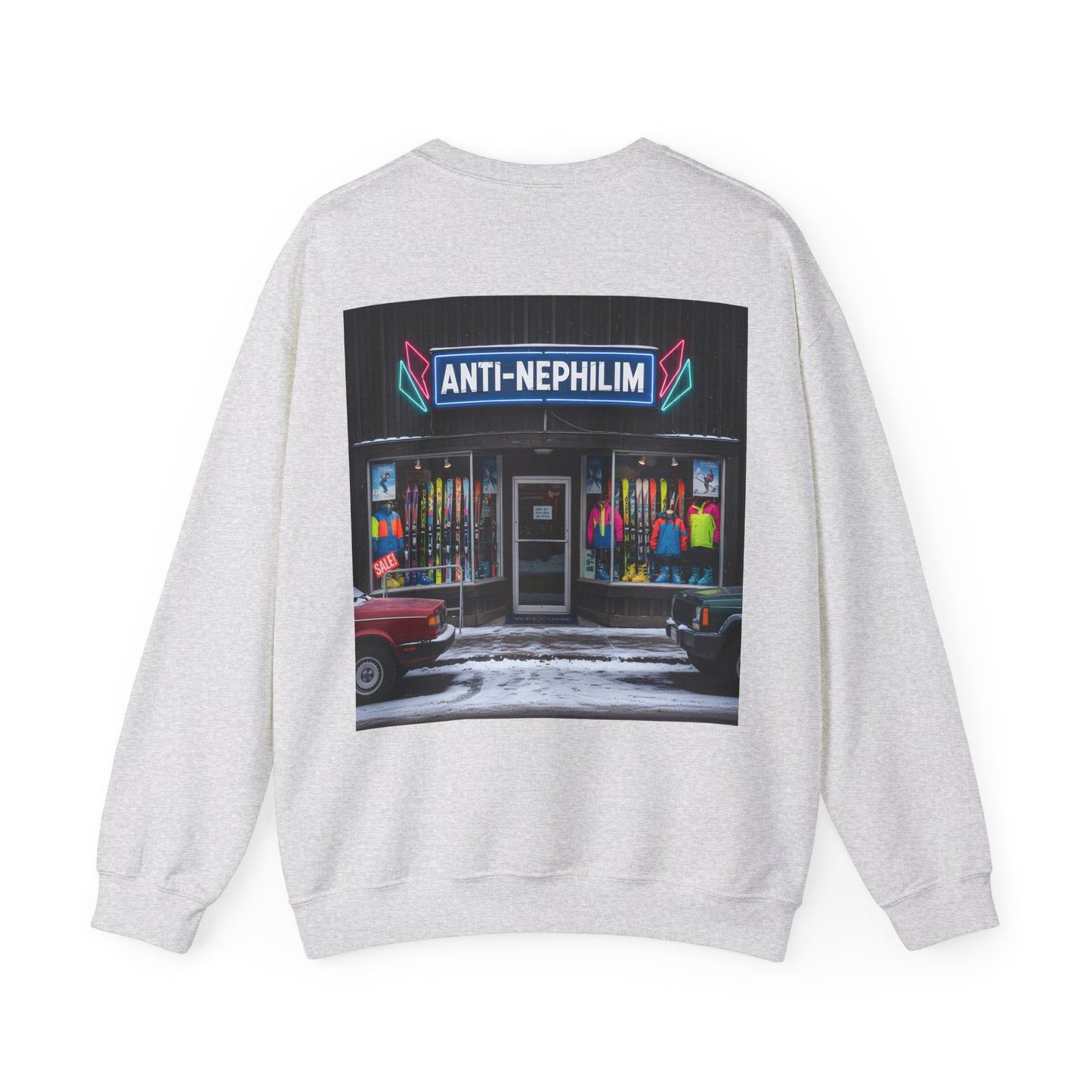 Anti Nephilim Ski Shop Sweatshirt — Kirk Ave. Apparel