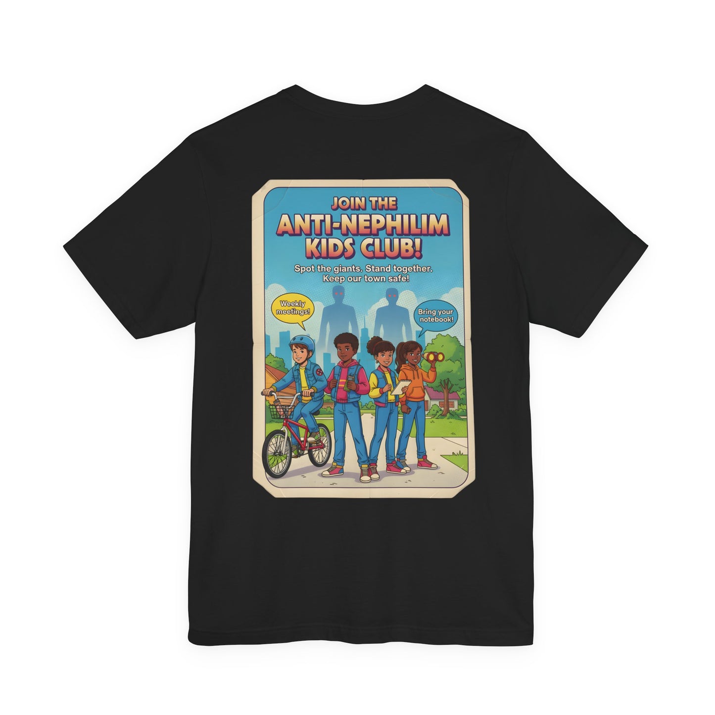 Anti Nephilim Kids Club T Shirt — Kirk Ave. Apparel