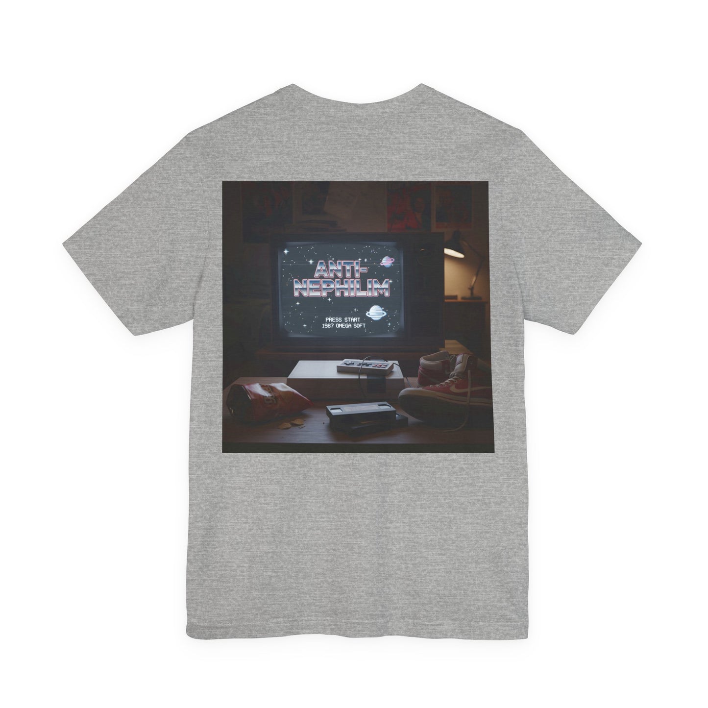 Retro Gamer Anti Nephilim T Shirt - Kirk Ave. Apparel