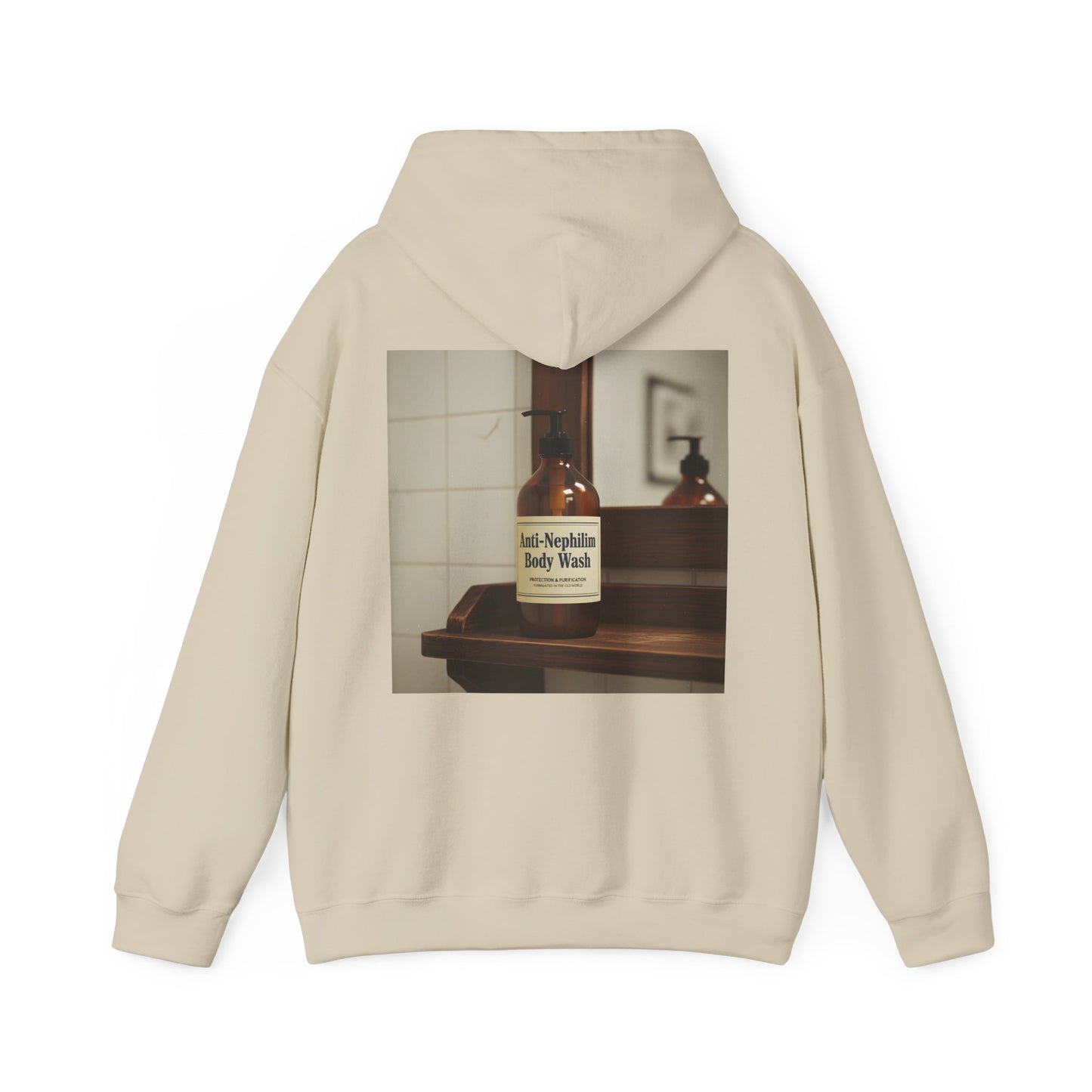 Vintage Anti Nephilim Body Wash Hoodie - Kirk Ave. Apparel