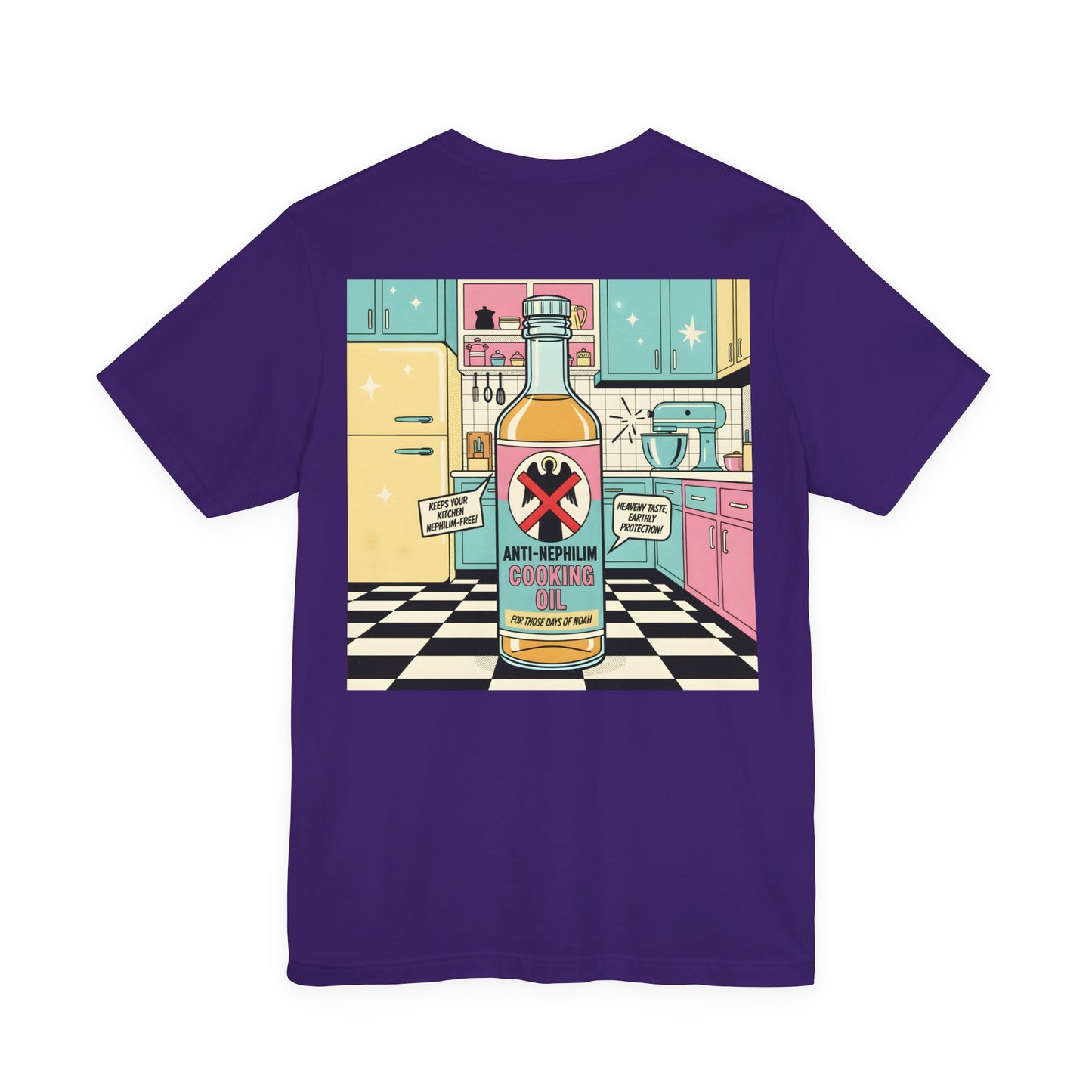Retro Kitchen Pop Art Anti Nephilim T Shirt - Kirk Ave. Apparel