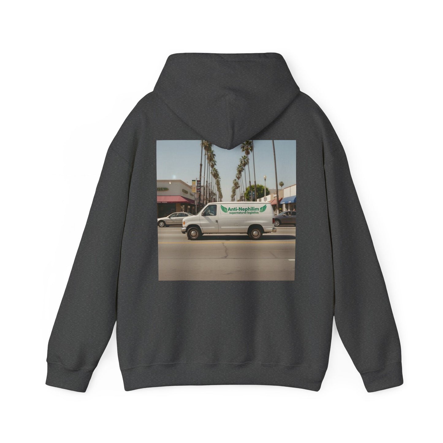 Retro 90s LA Anti Nephilim Couriers Hoodie - Kirk Ave. Apparel