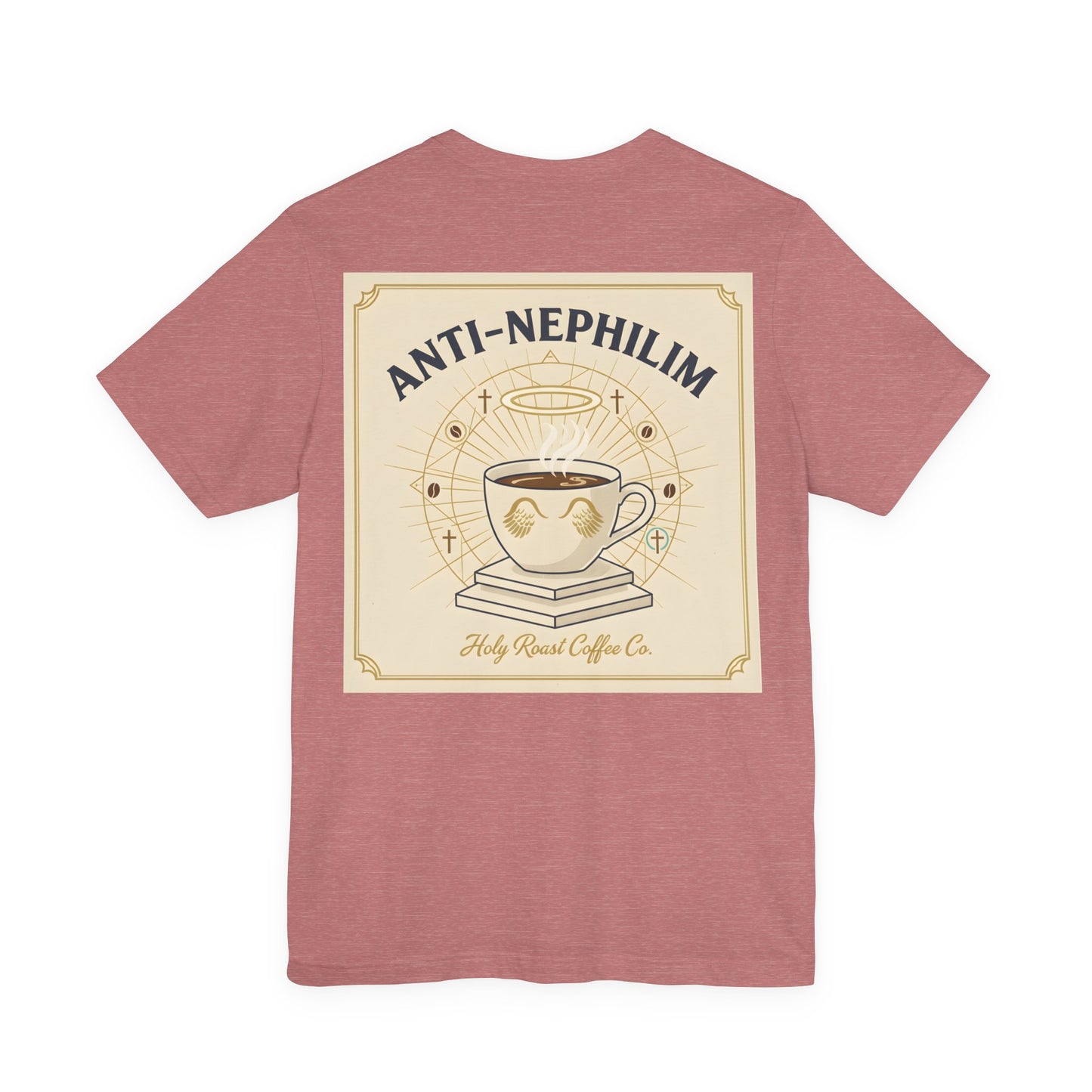 Retro Anti Nephilim Coffee T Shirt — Kirk Ave. Apparel
