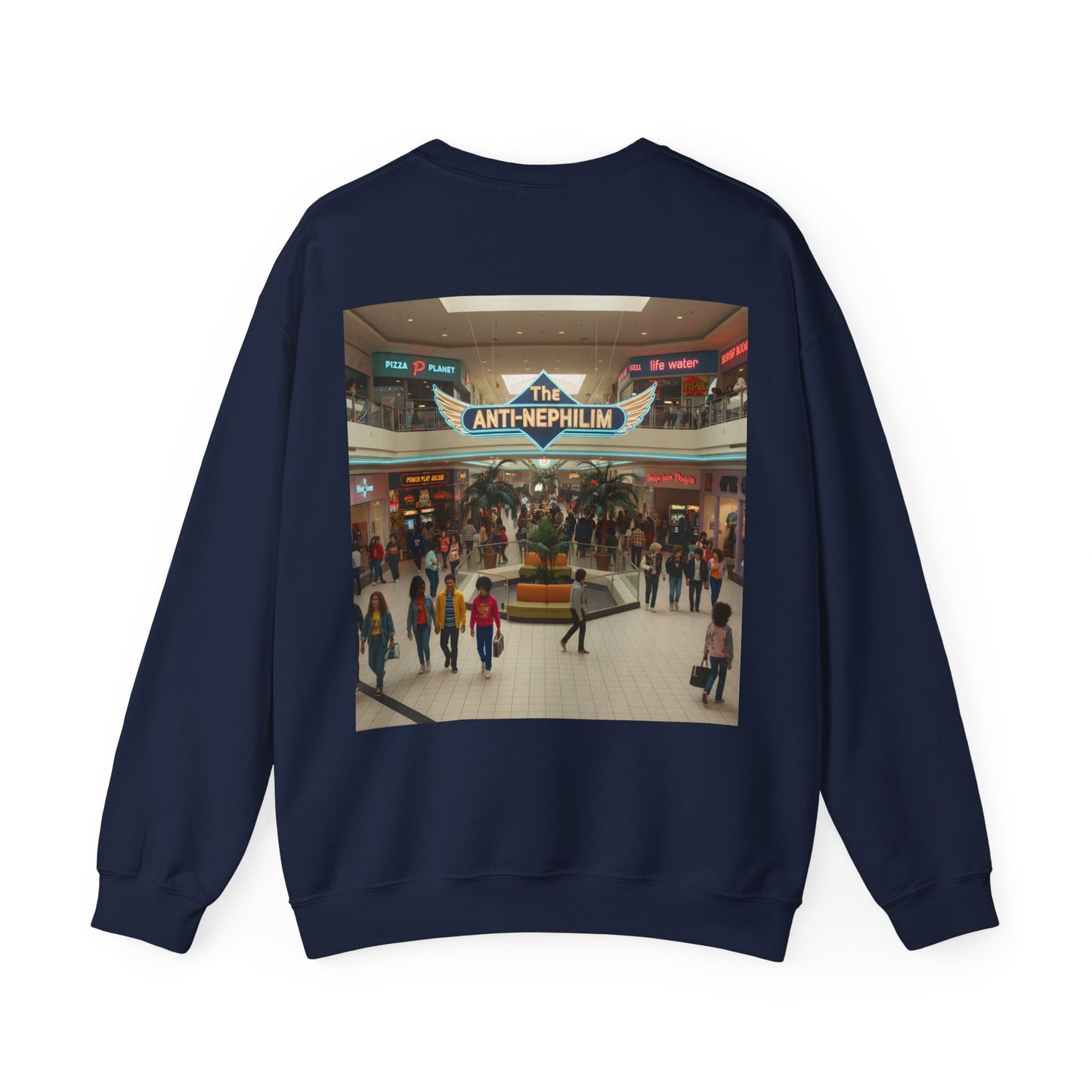 90s Mall Anti Nephilim Sweatshirt - Kirk Ave. Apparel