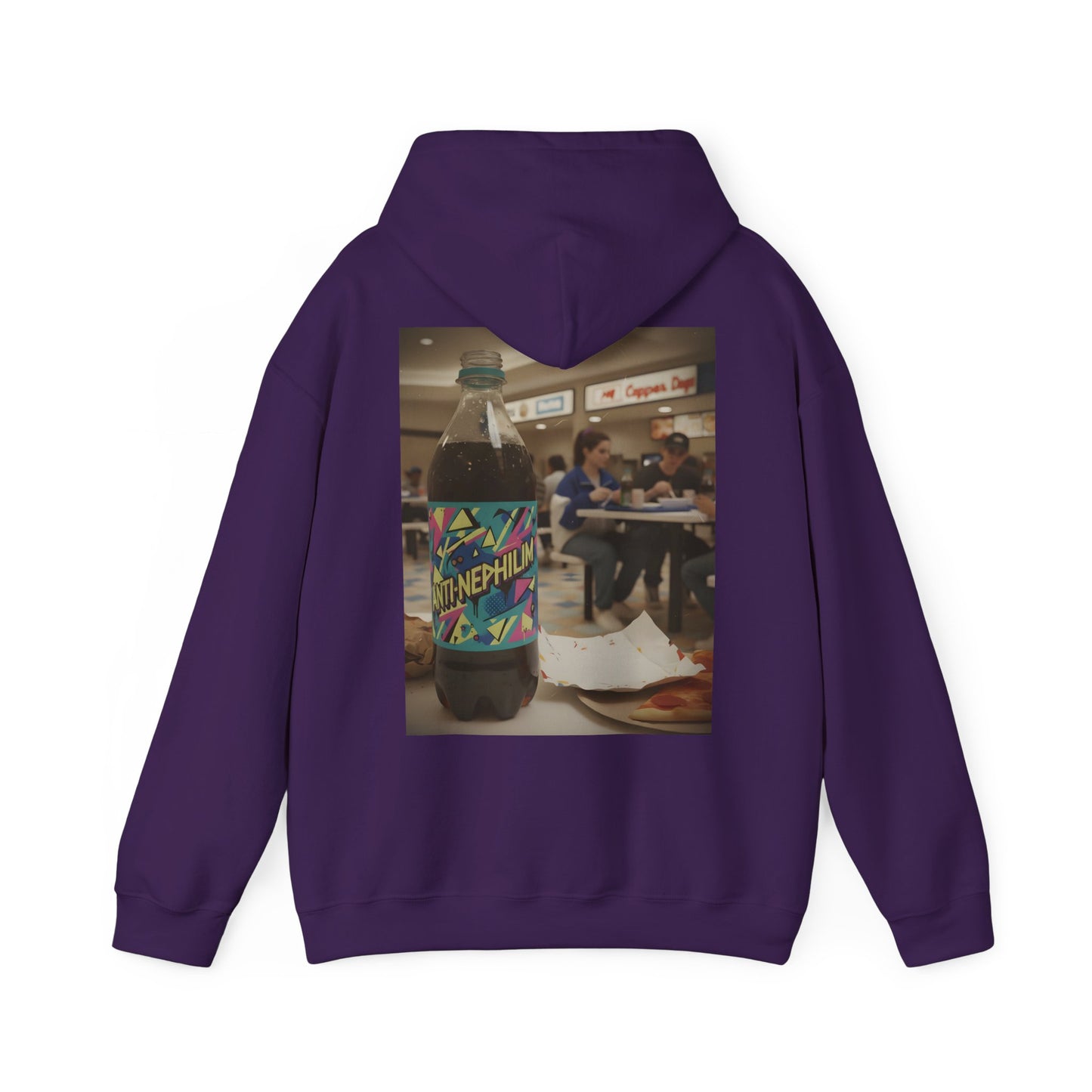Kirk Ave. Apparel Graphic Logo Anti Nephilim Soda Hoodie