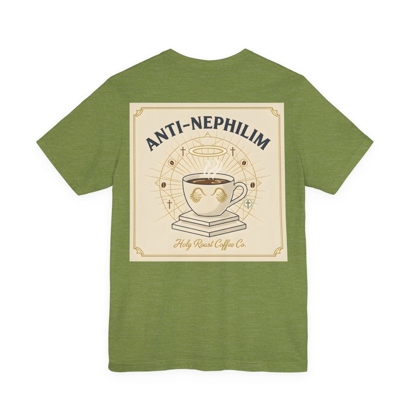 Retro Anti Nephilim Coffee T Shirt — Kirk Ave. Apparel
