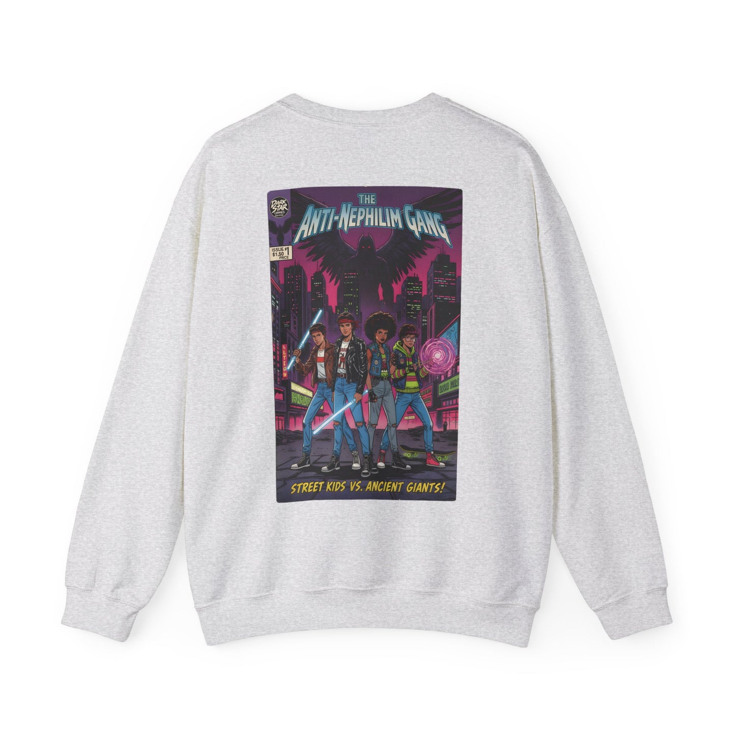 Anti Nephilim Gang Comic Sweatshirt - Kirk Ave. Apparel
