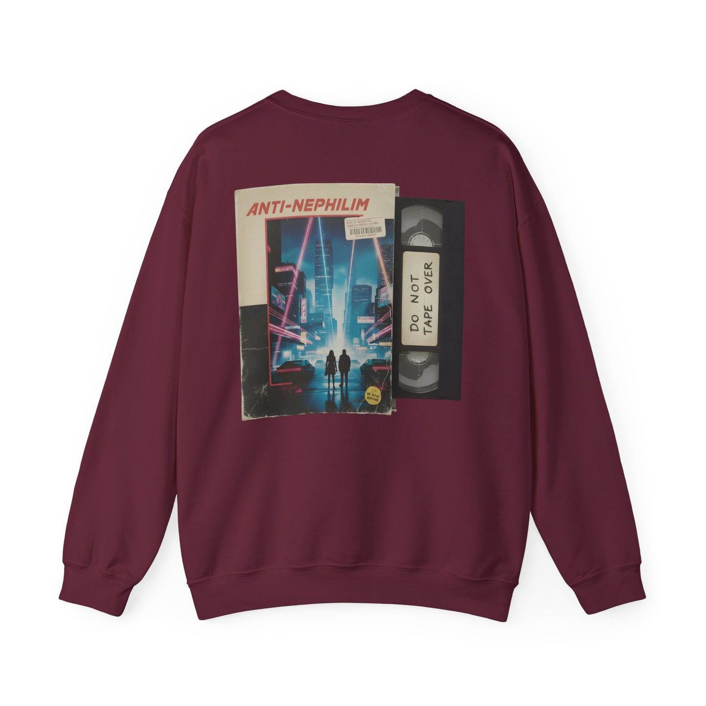Retro VHS Anti-Nephilim Sweatshirt - Kirk Ave. Apparel