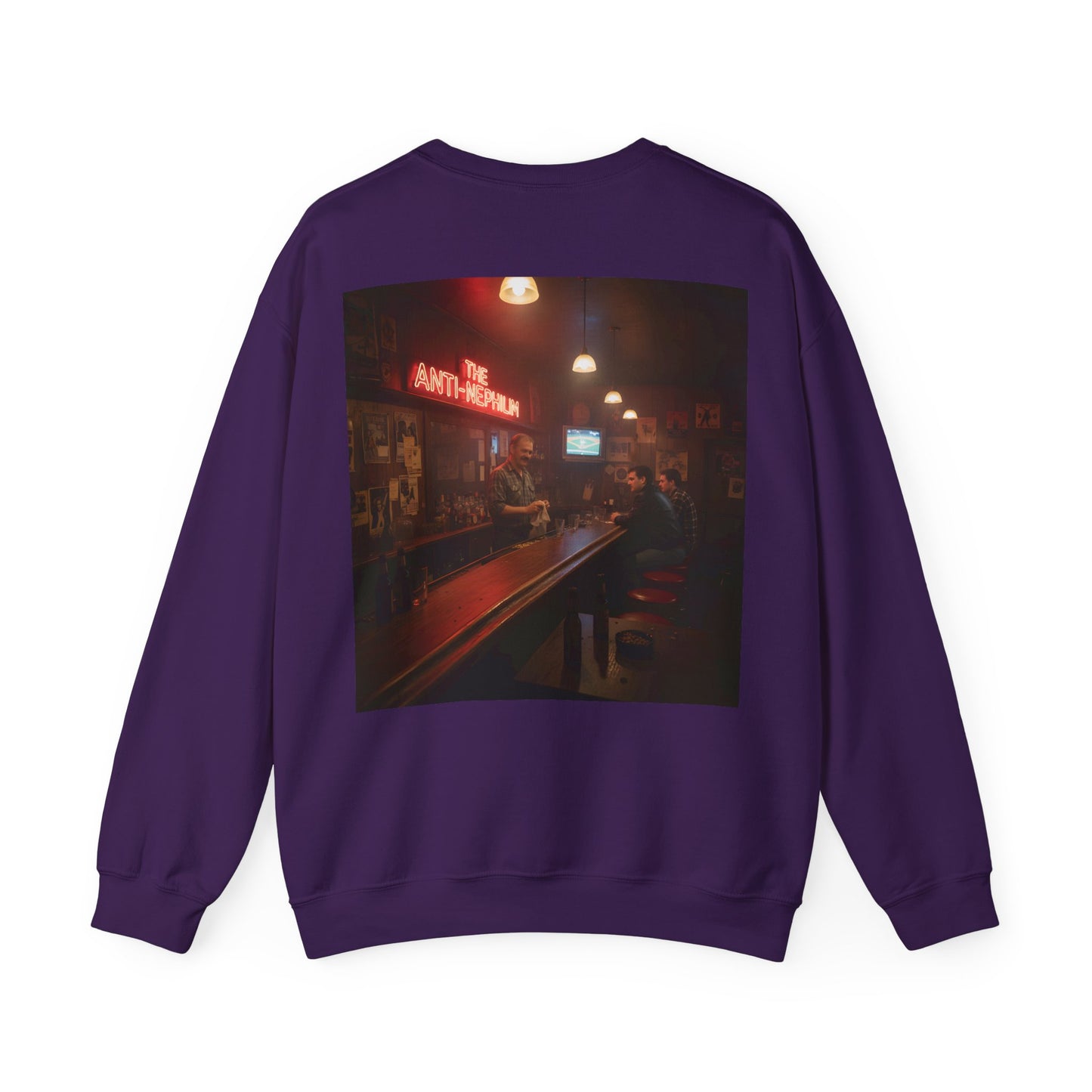 Retro Neon Dive Bar Sweatshirt - Kirk Ave. Apparel