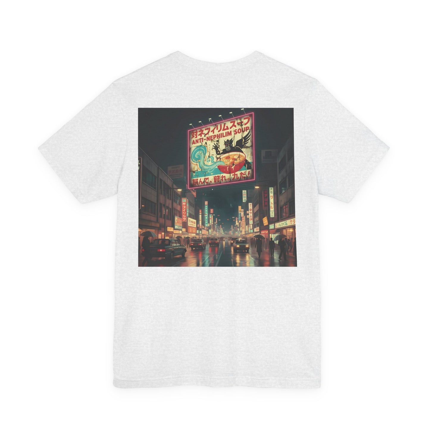 Retro Tokyo Anti Nephilim Soup T Shirt - Kirk Ave. Apparel