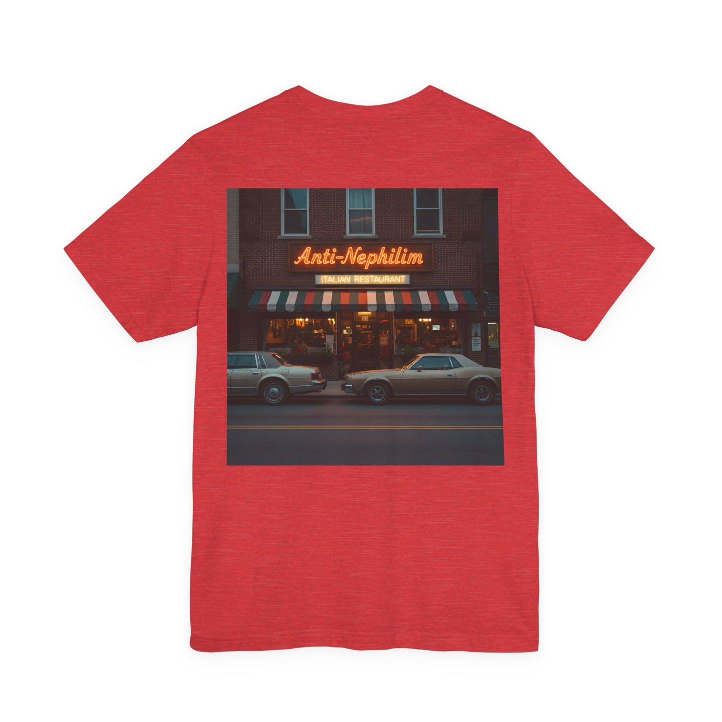 Retro NYC Italian Anti Nephilim T Shirt - Kirk Ave. Apparel