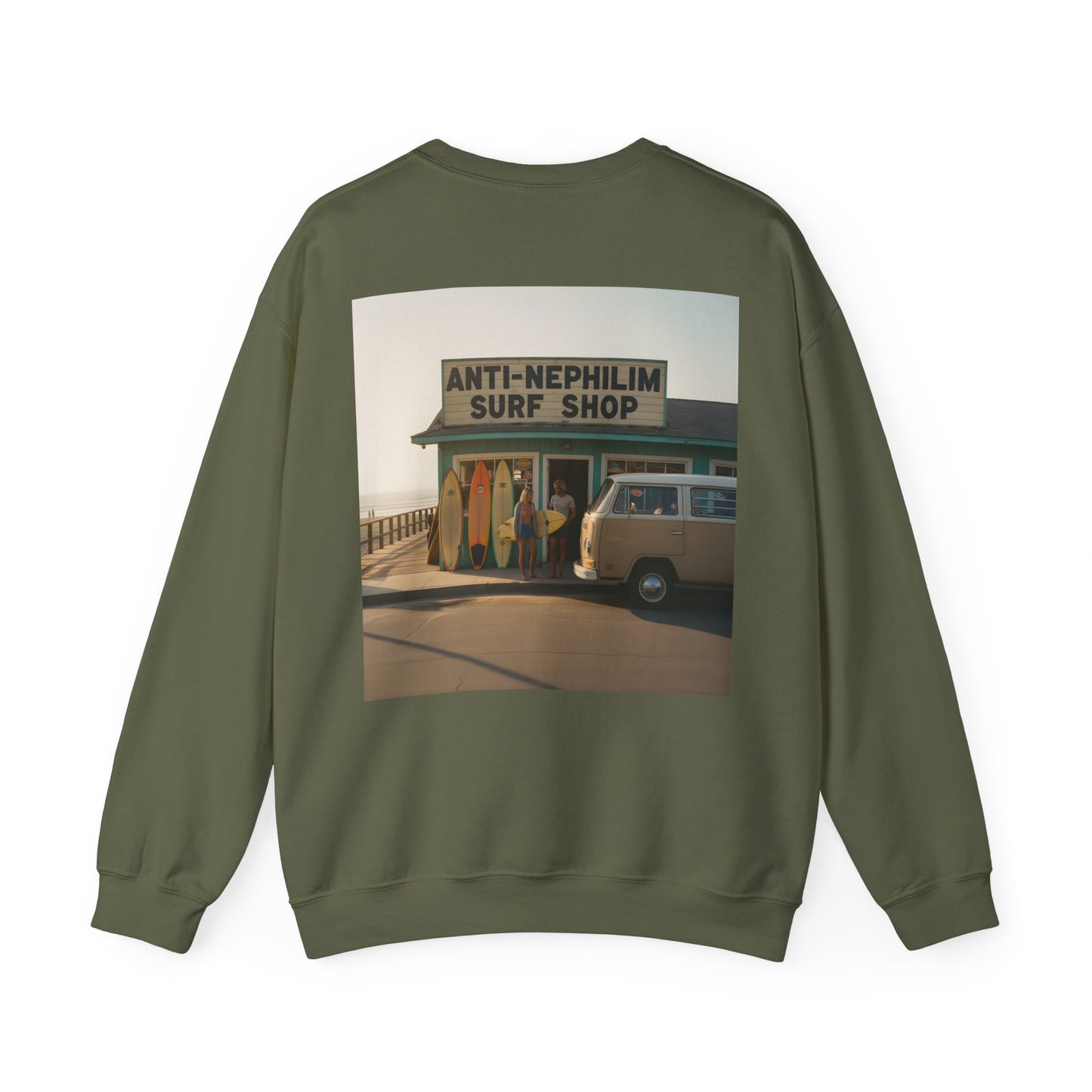 Vintage surf shop Anti-Nephilim Sweatshirt - Kirk Ave. Apparel