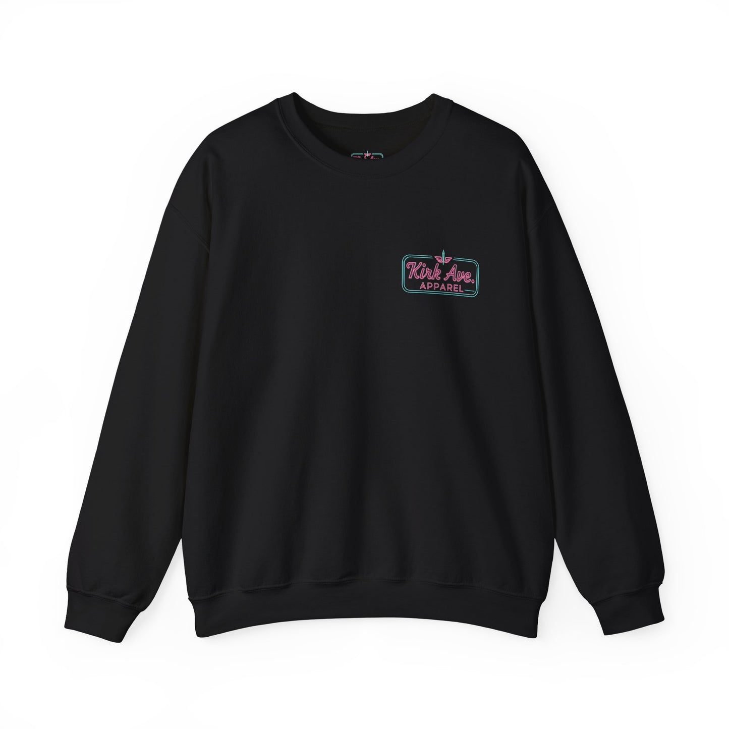 Retro Neon Burger Joint Sweatshirt — Kirk Ave. Apparel