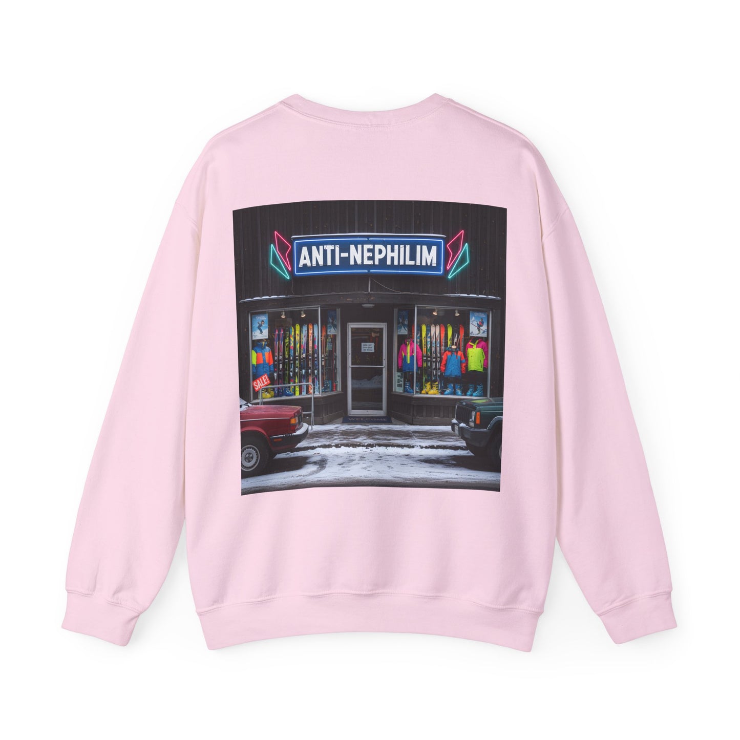 Anti Nephilim Ski Shop Sweatshirt — Kirk Ave. Apparel