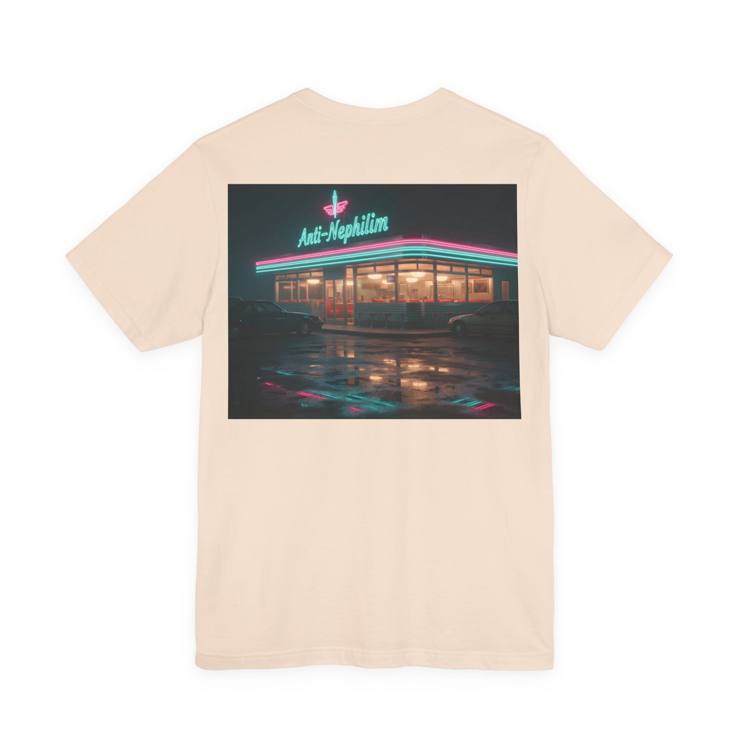 Vintage Neon Diner Anti Nephilim T Shirt – Kirk Ave. Apparel