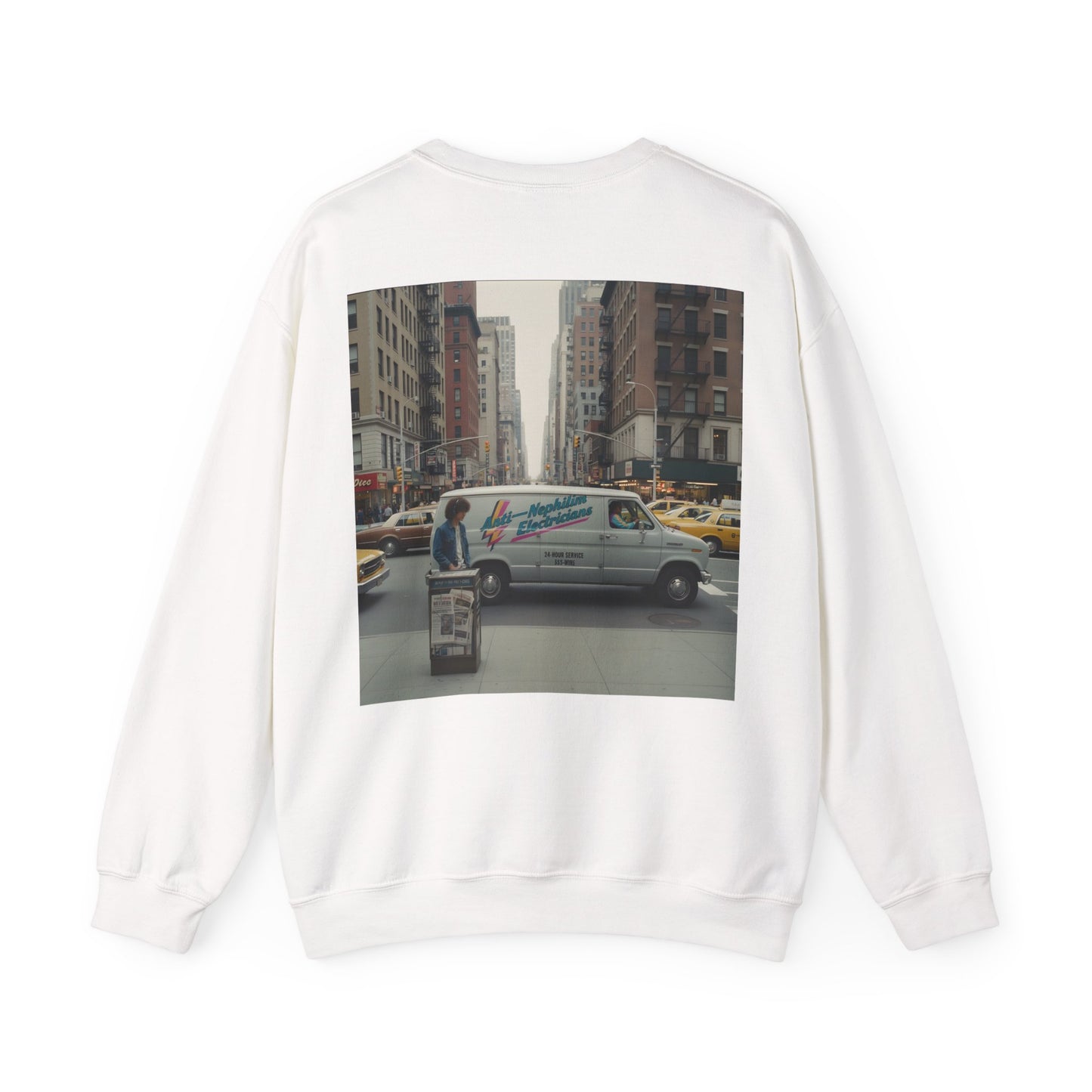 Retro NYC Anti-Nephilim Sweatshirt - Kirk Ave. Apparel