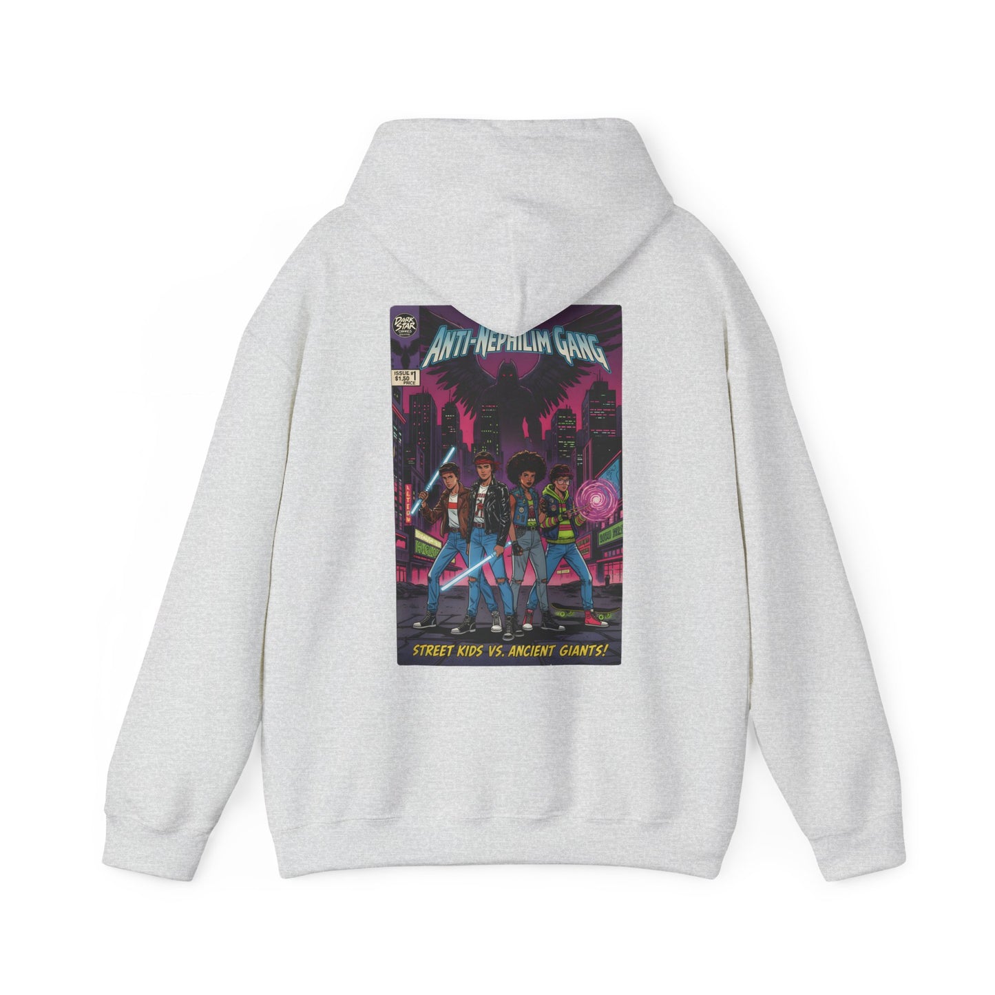 Anti Nephilim Gang Comic Hoodie - Kirk Ave. Apparel