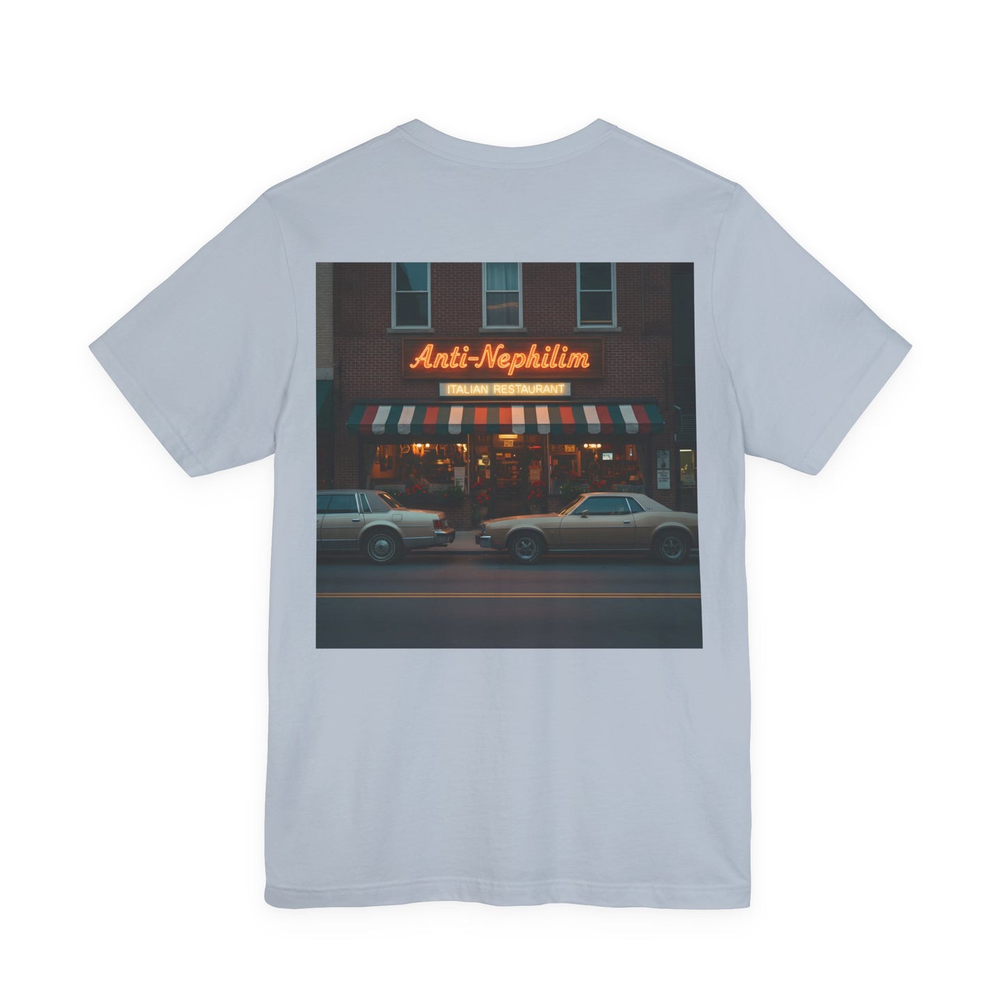 Retro NYC Italian Anti Nephilim T Shirt - Kirk Ave. Apparel