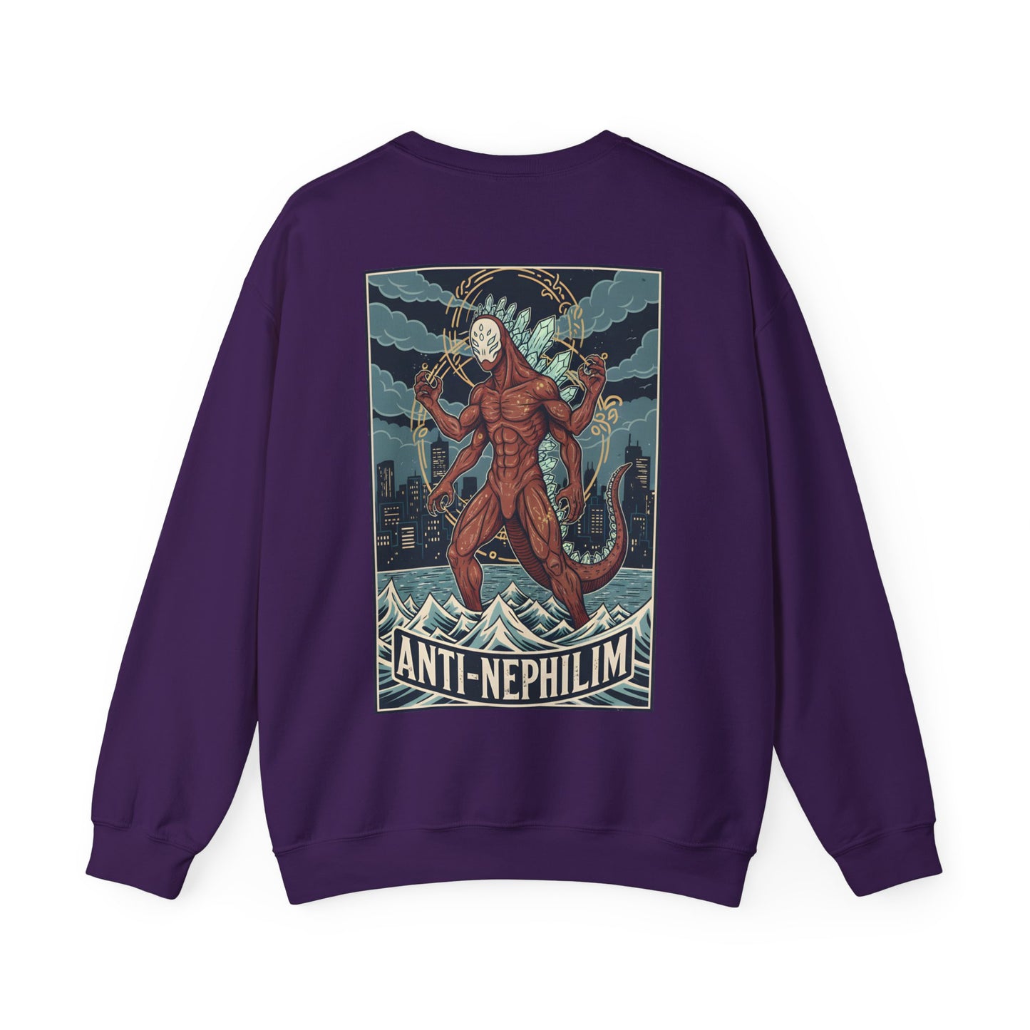 Anti-Nephilim Kaiju Sweatshirt — Kirk Ave. Apparel