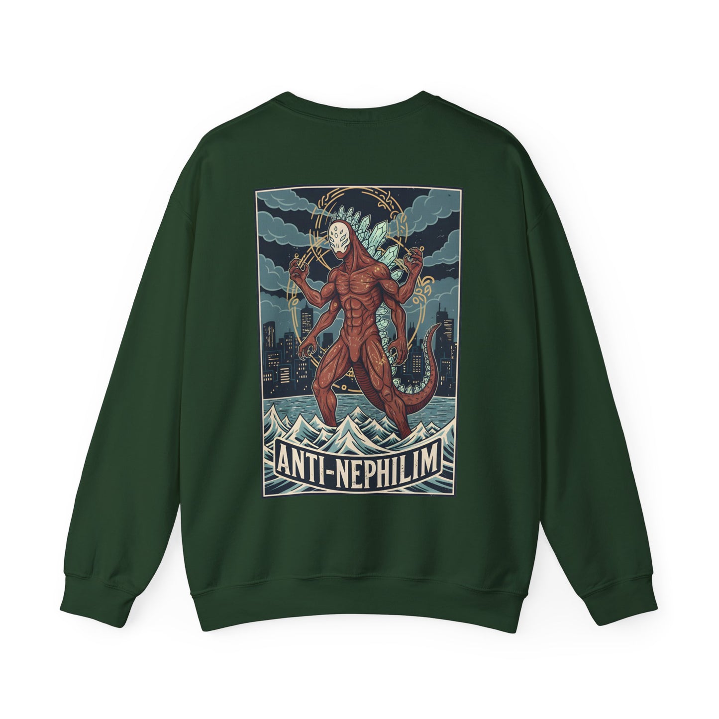 Anti-Nephilim Kaiju Sweatshirt — Kirk Ave. Apparel