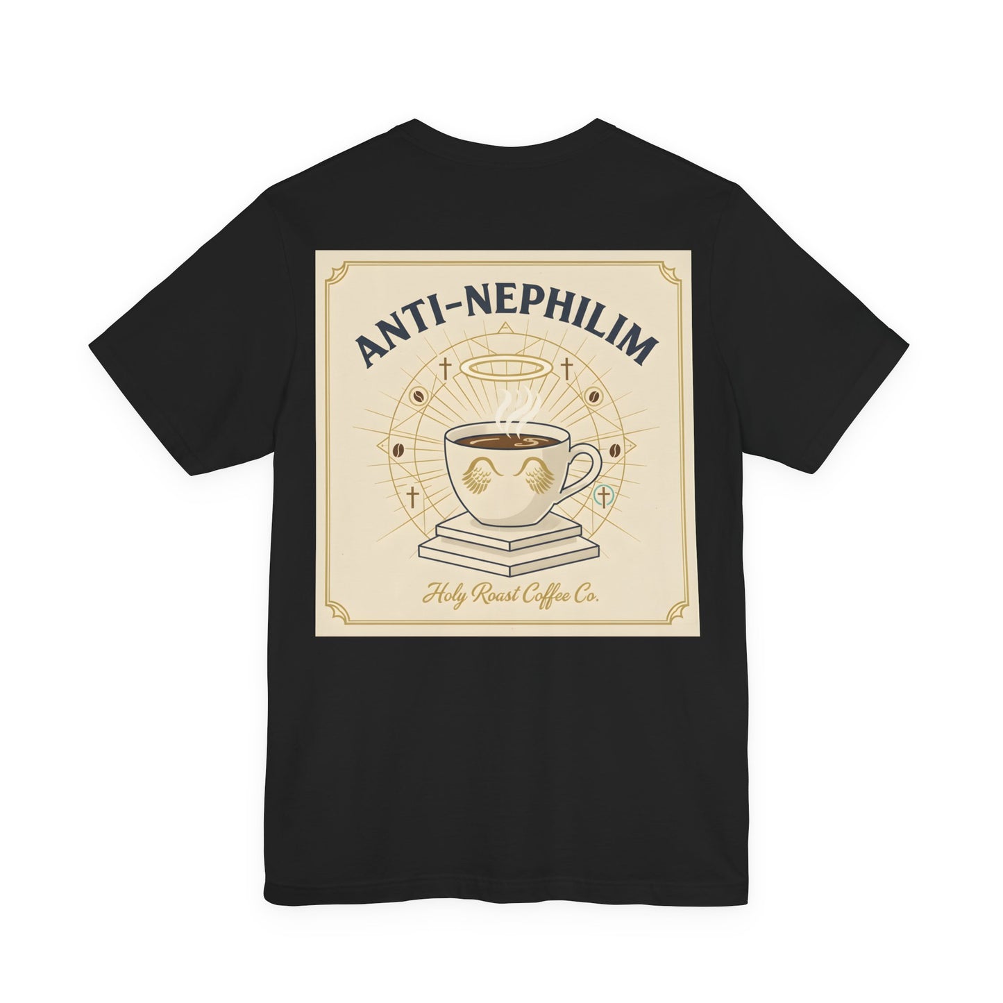 Retro Anti Nephilim Coffee T Shirt — Kirk Ave. Apparel