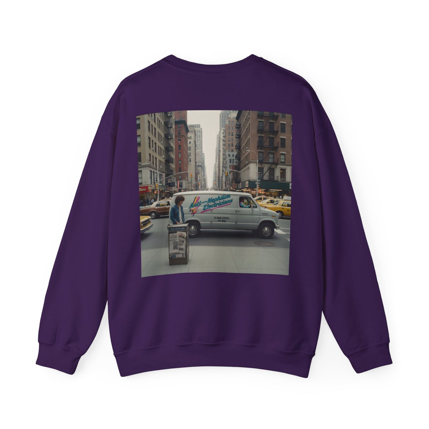 Retro NYC Anti-Nephilim Sweatshirt - Kirk Ave. Apparel