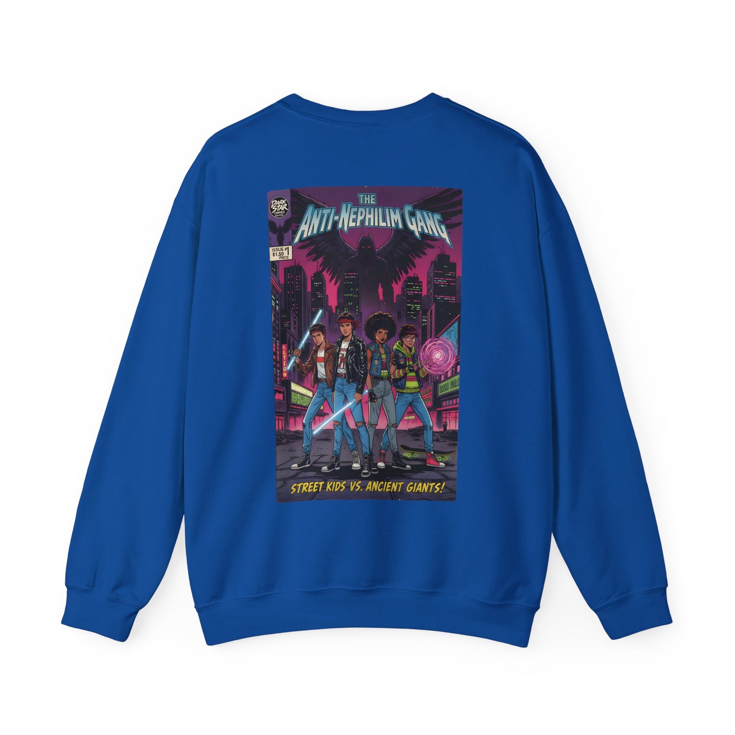 Anti Nephilim Gang Comic Sweatshirt - Kirk Ave. Apparel