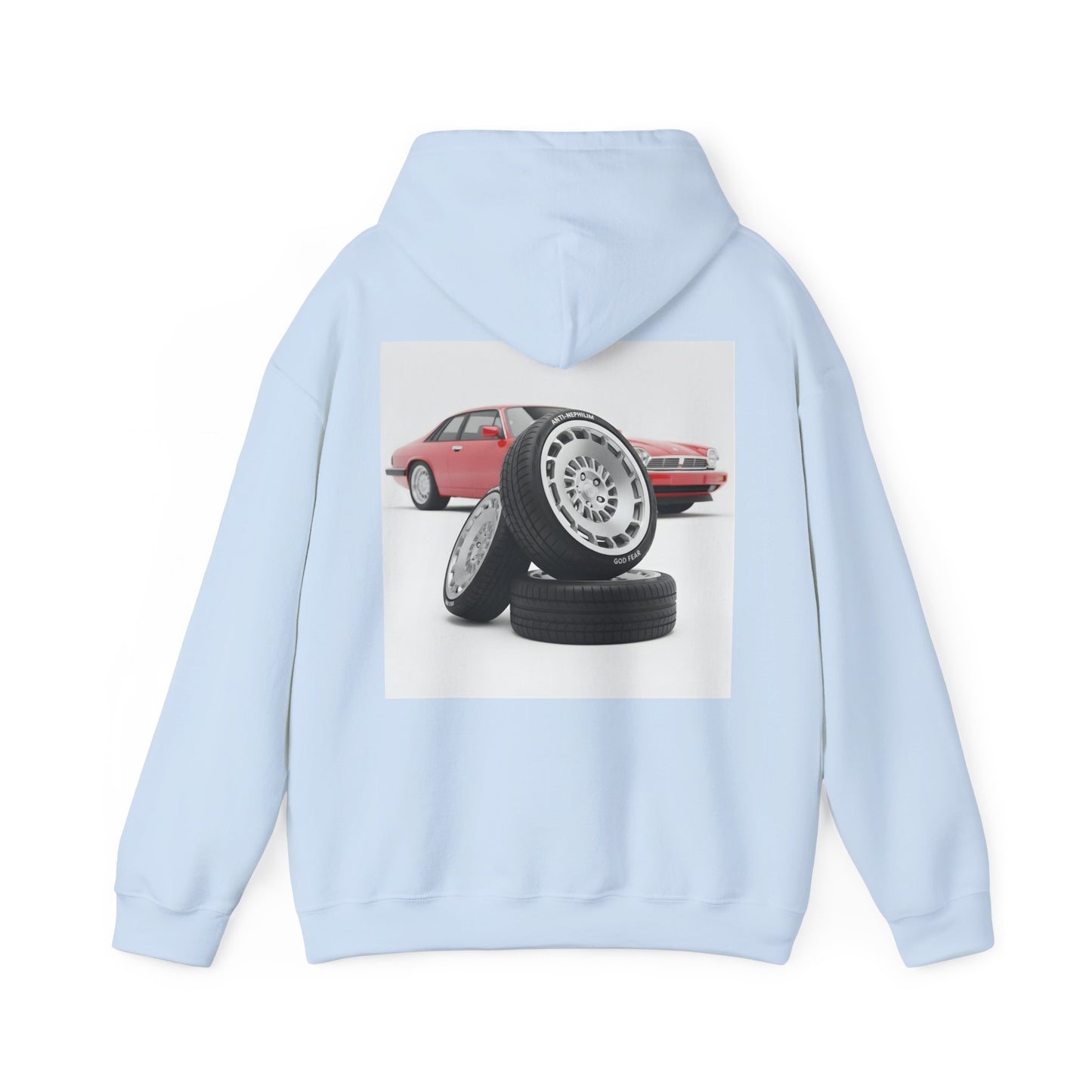 Classic Sports Car Anti-Nephilim Hoodie - Kirk Ave. Apparel