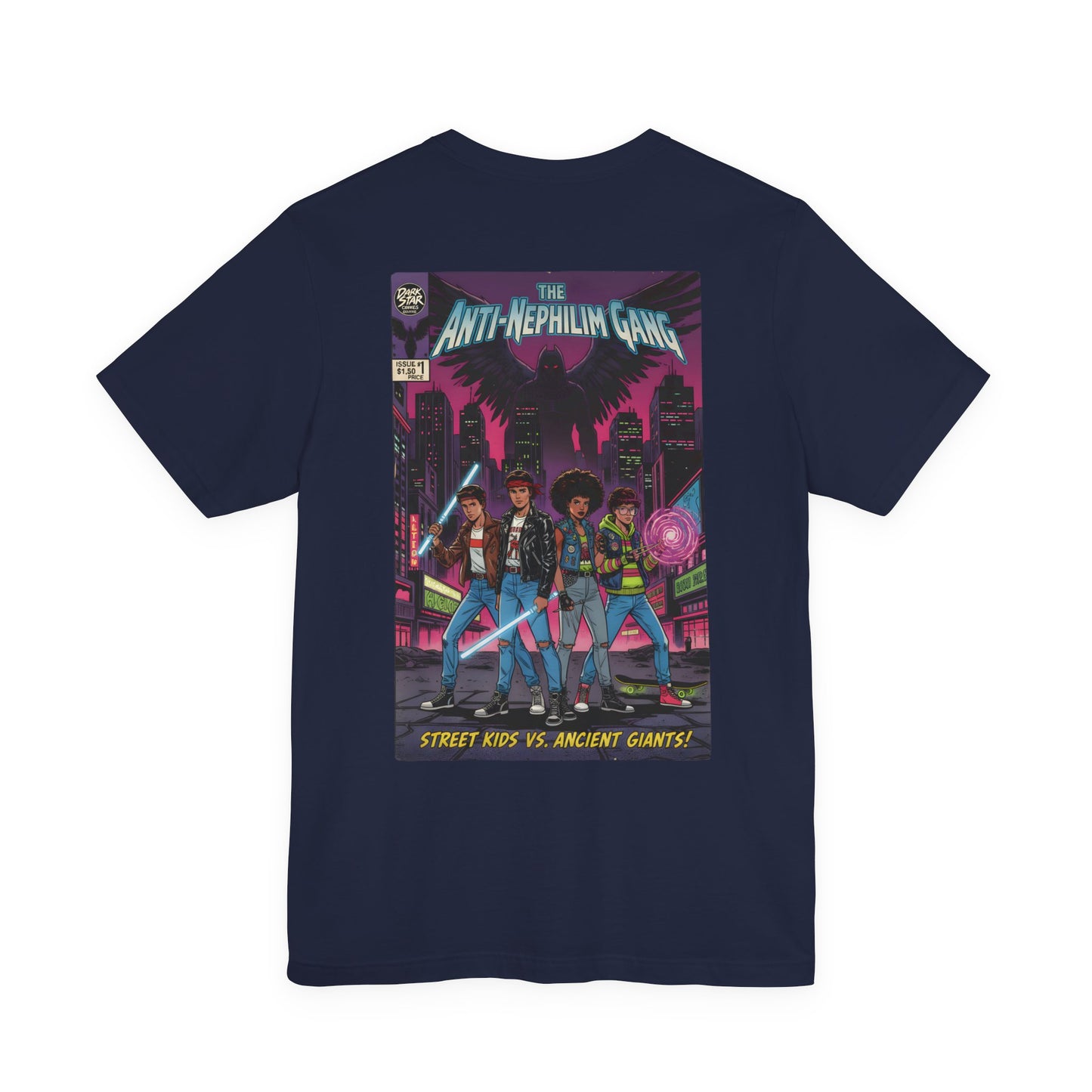 Anti Nephilim Gang Comic T Shirt - Kirk Ave. Apparel