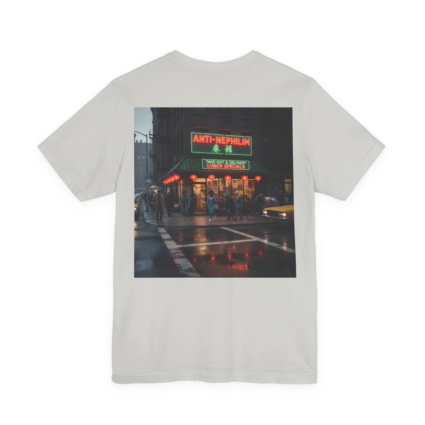 NYC Retro Chinese Anti Nephilim T Shirt - Kirk Ave. Apparel
