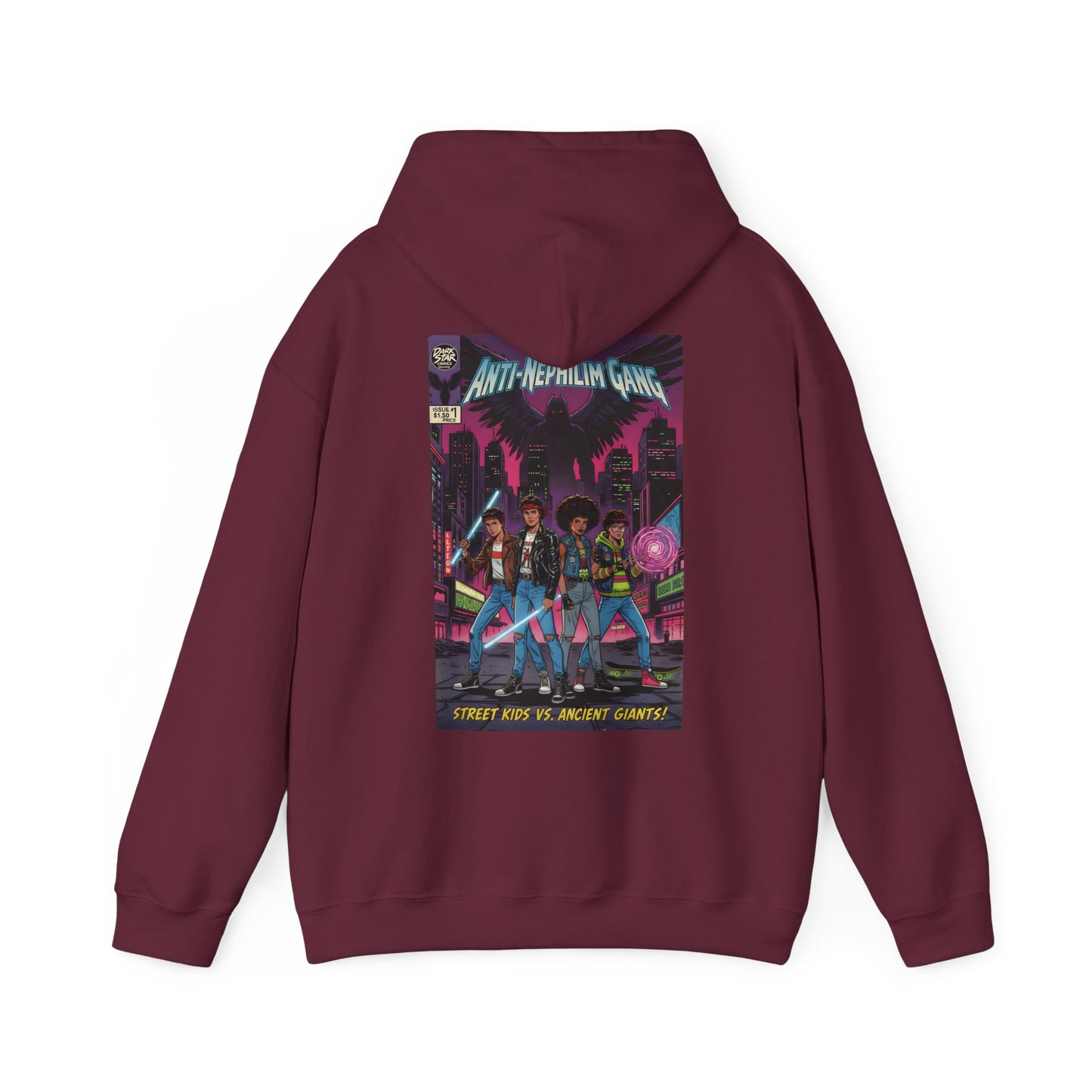 Anti Nephilim Gang Comic Hoodie - Kirk Ave. Apparel