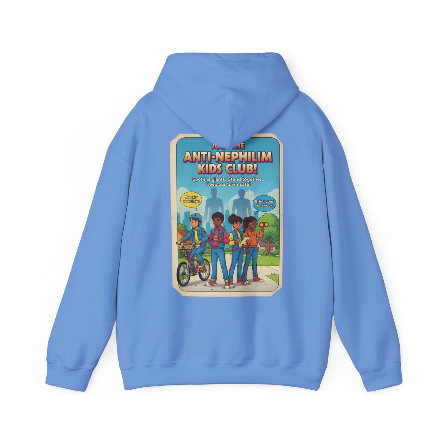 Anti Nephilim Kids Club Hoodie — Kirk Ave. Apparel