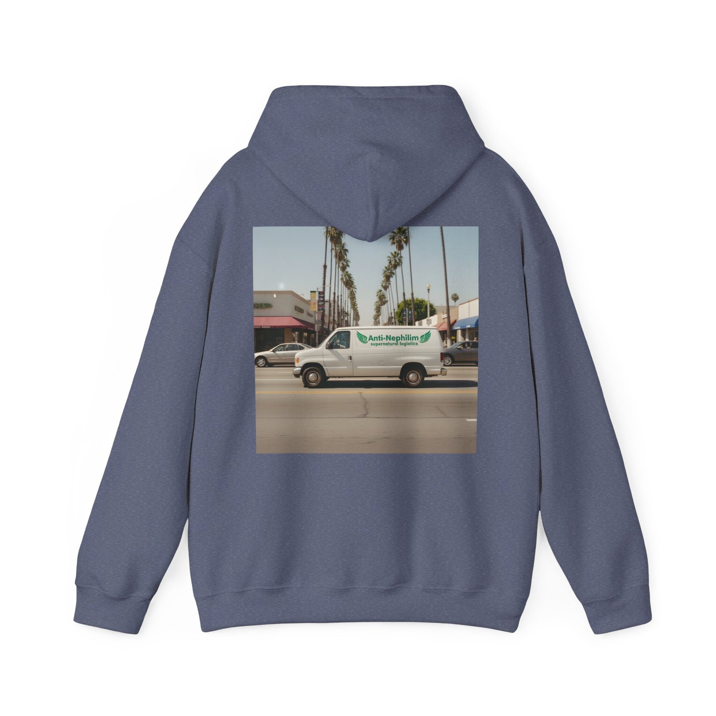 Retro 90s LA Anti Nephilim Couriers Hoodie - Kirk Ave. Apparel