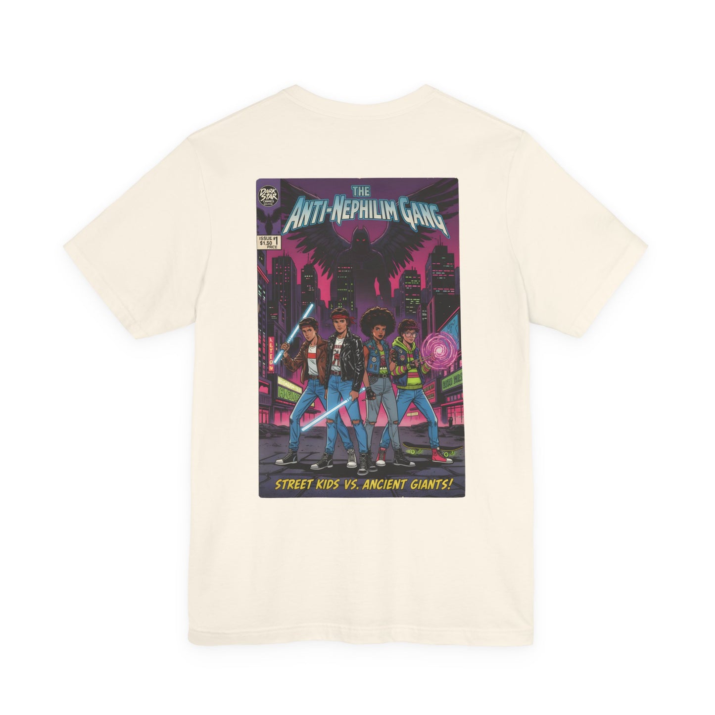 Anti Nephilim Gang Comic T Shirt - Kirk Ave. Apparel